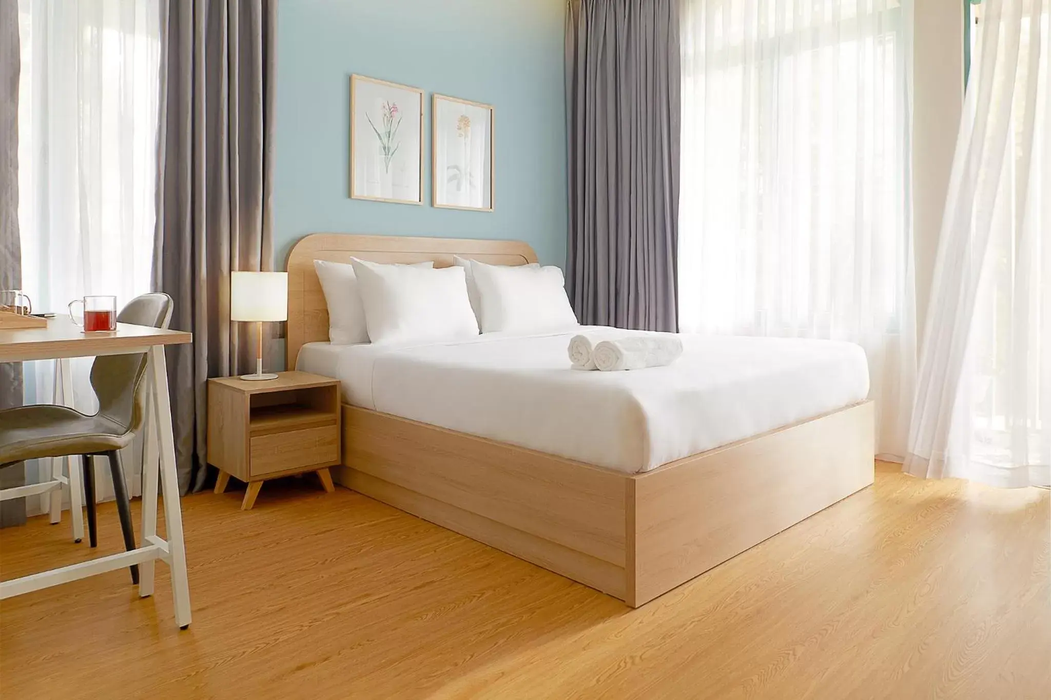 Photo of the whole room, Bed in Larimar Villas Cô Giang Photo of the whole room, Bed in Larimar Villas Cô Giang