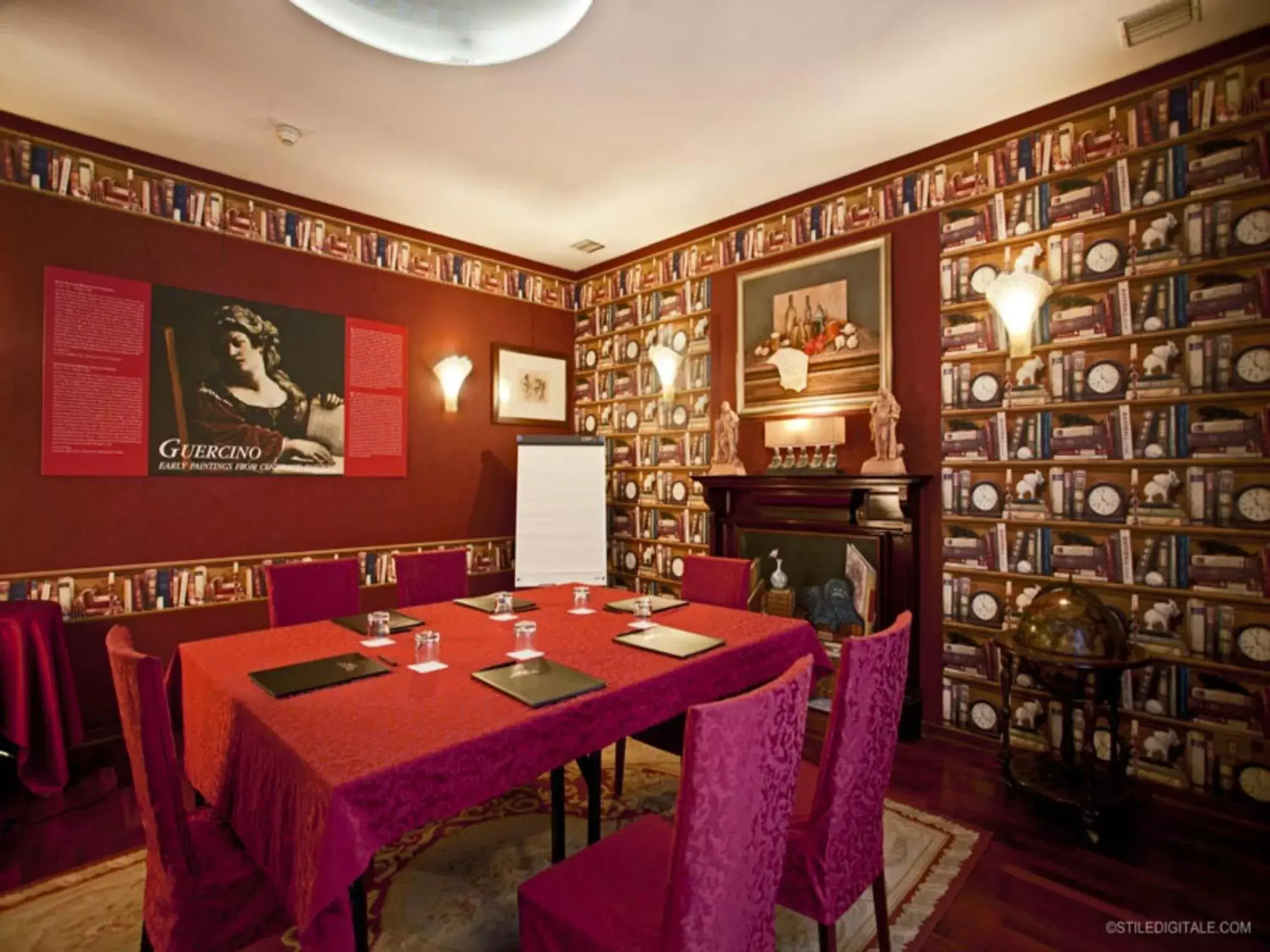 Meeting/conference room, Restaurant/Places to Eat in Hotel Il Guercino