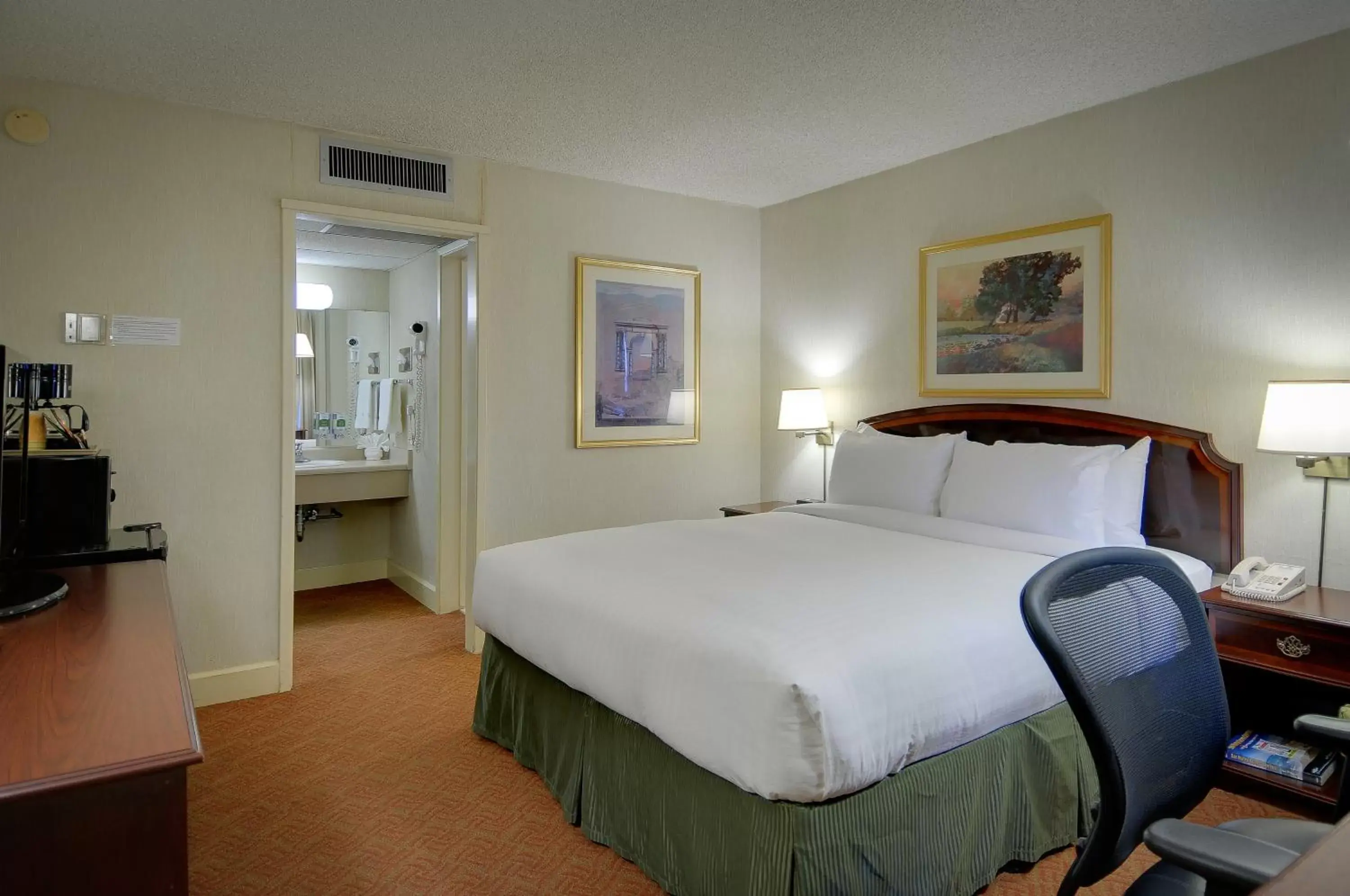 Photo of the whole room, Bed in Vagabond Inn Executive SFO