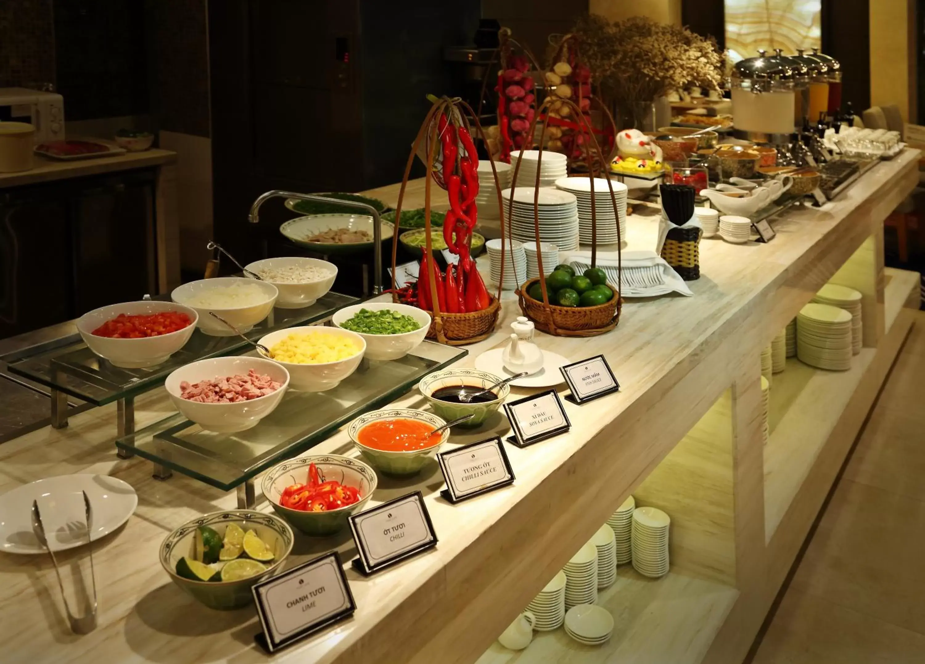 Buffet breakfast in The Ann Hanoi Hotel