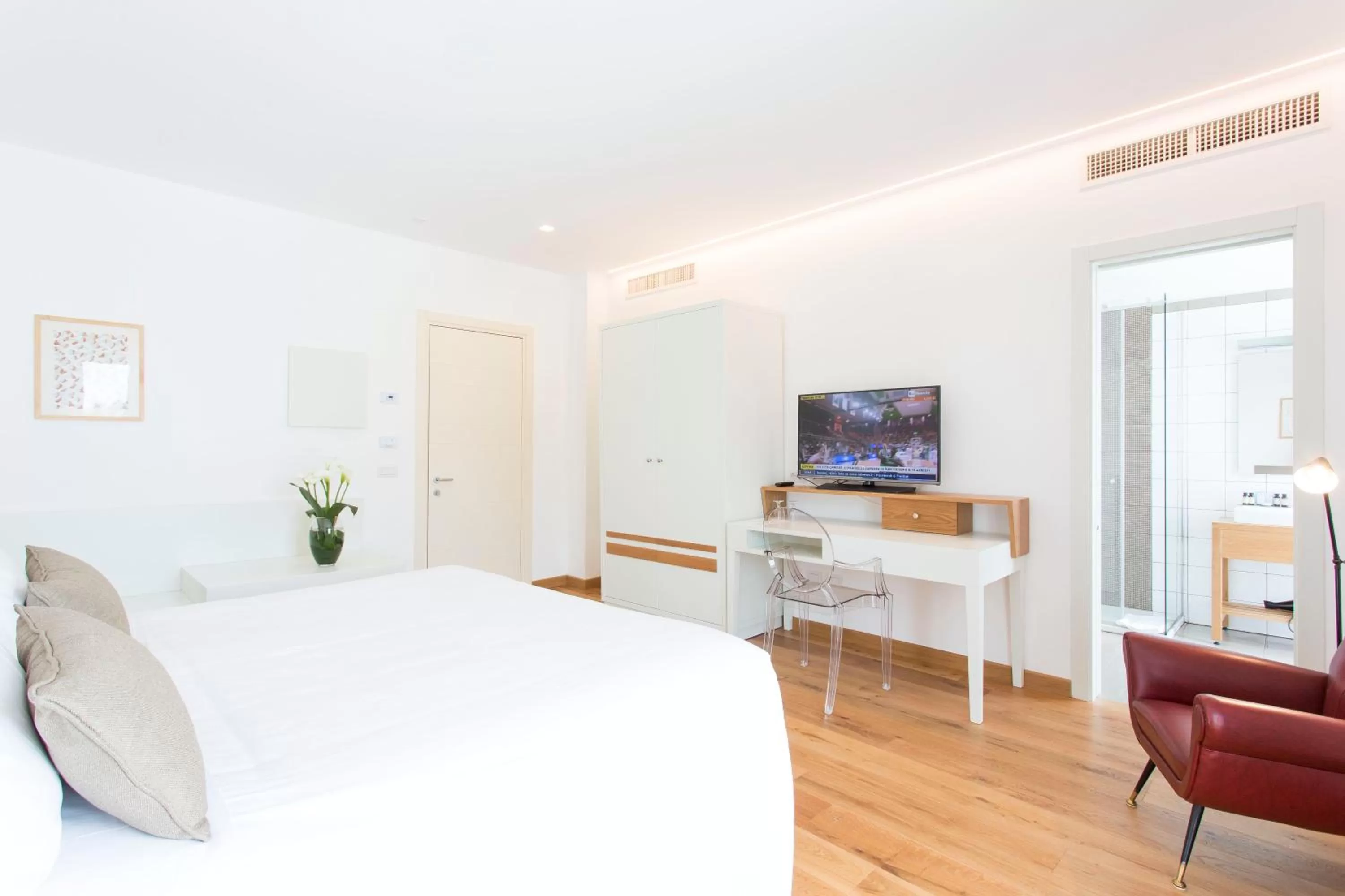 Bedroom, Bed in Villa Fiorella Art Hotel