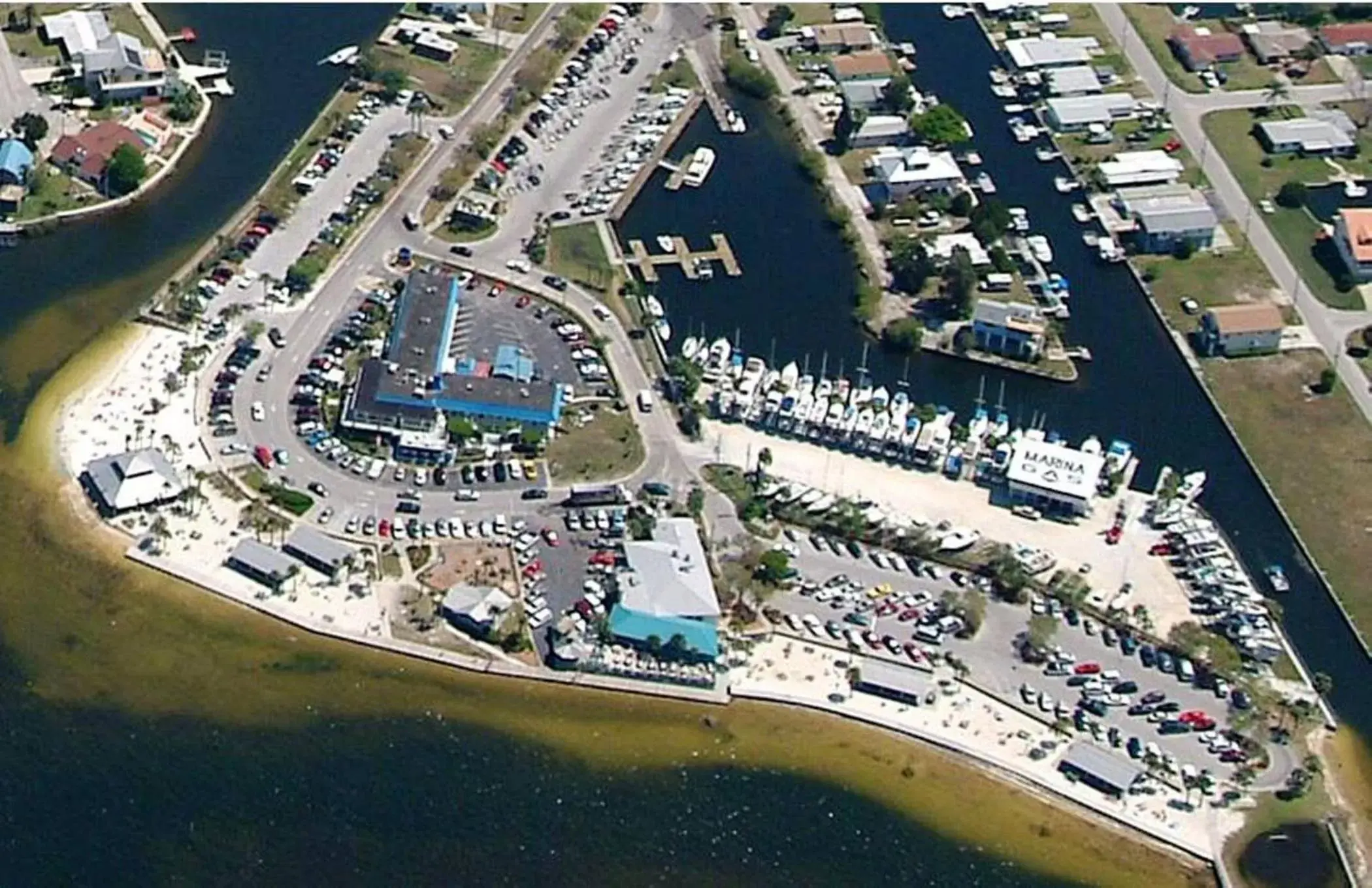 Bird's eye view, Bird's-eye View in Inn on the Gulf