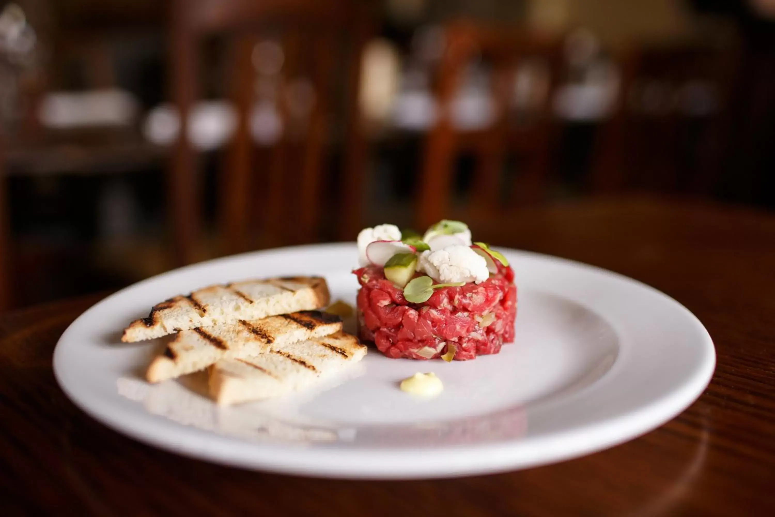 Food close-up in The White Hart, South Harting