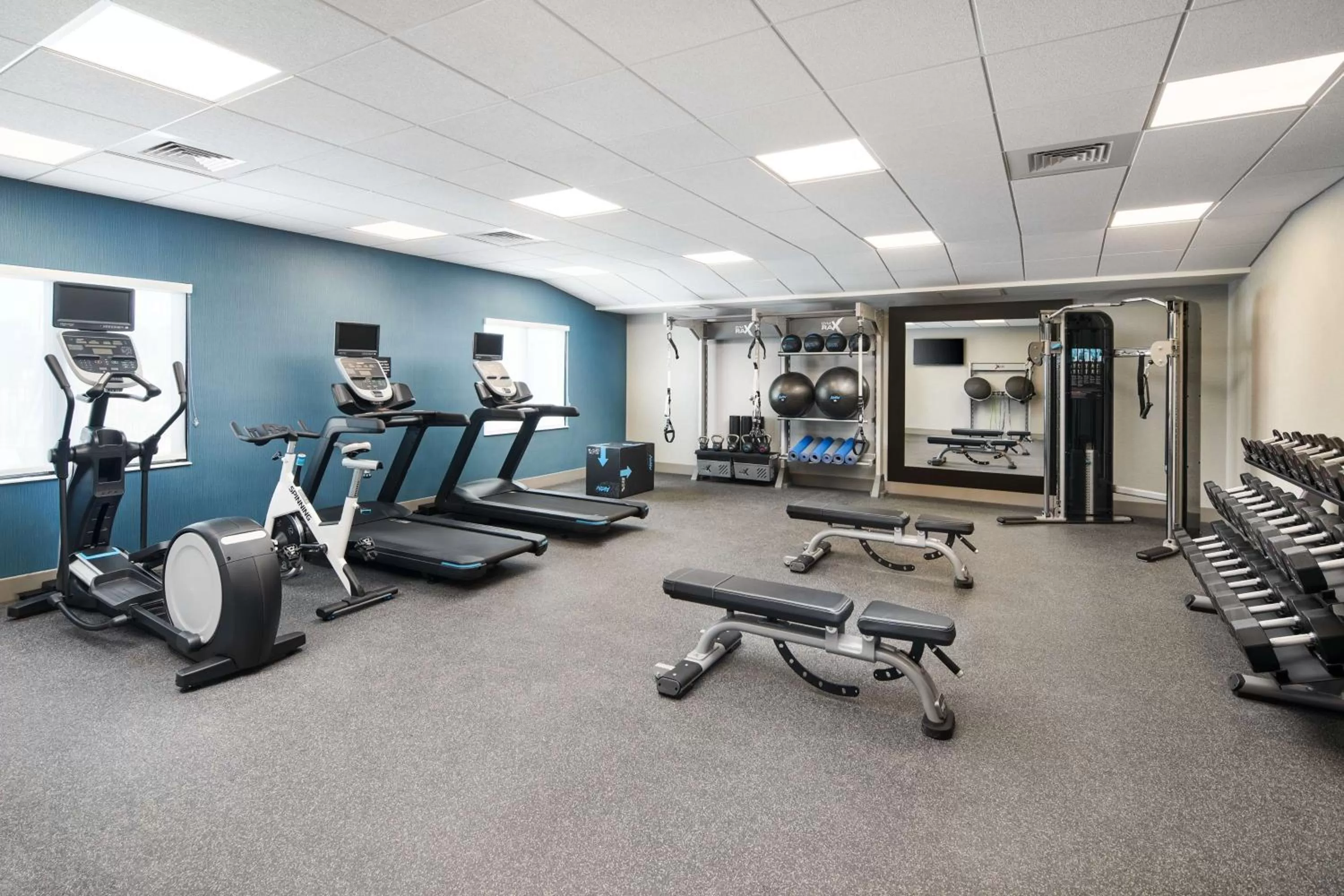 Fitness centre/facilities in Hampton Inn Clewiston