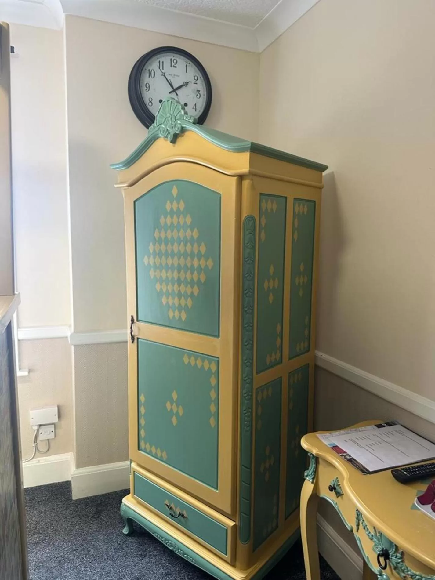 Bedroom in Hatters Hotel