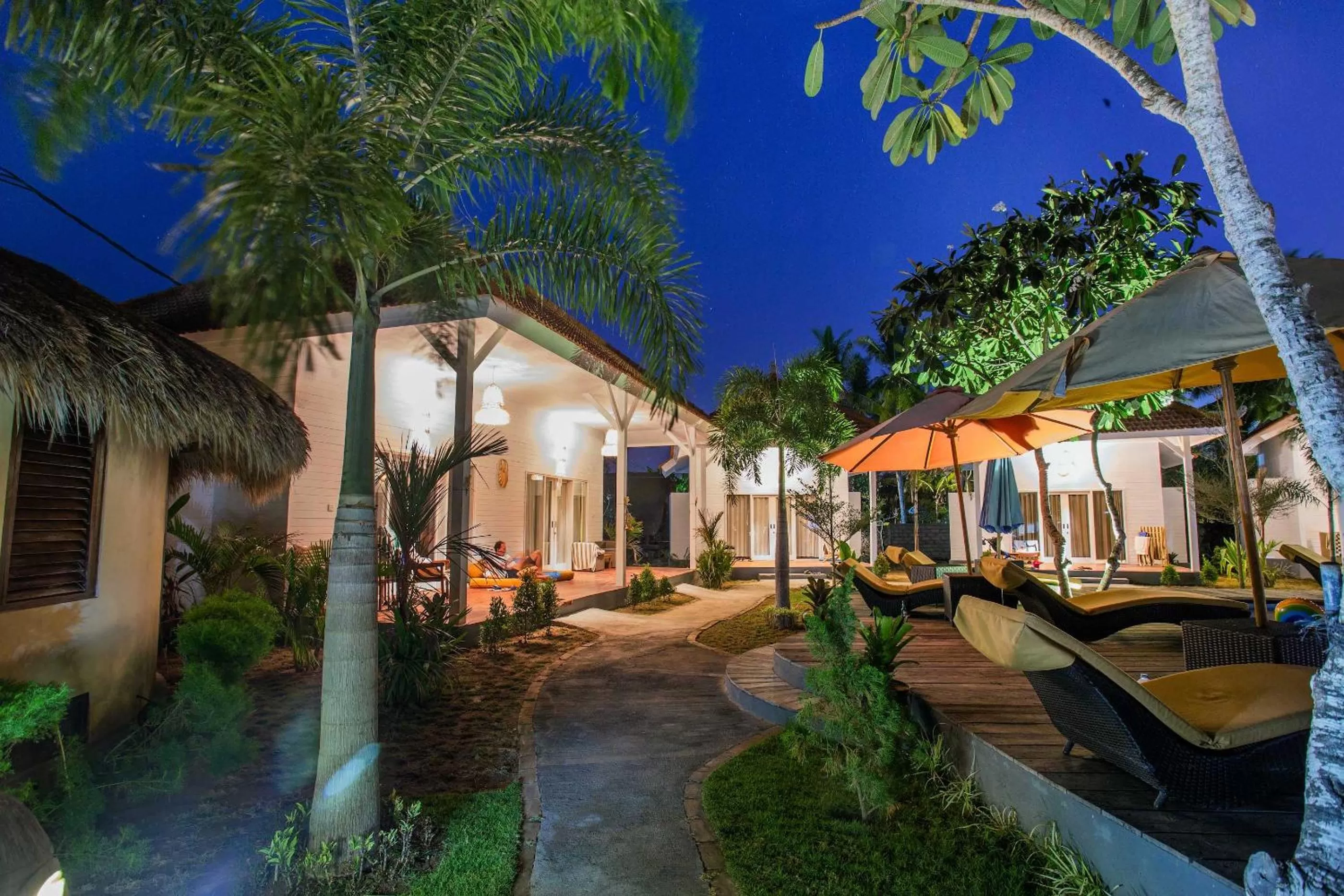 Garden in Sanghyang Bay Villas