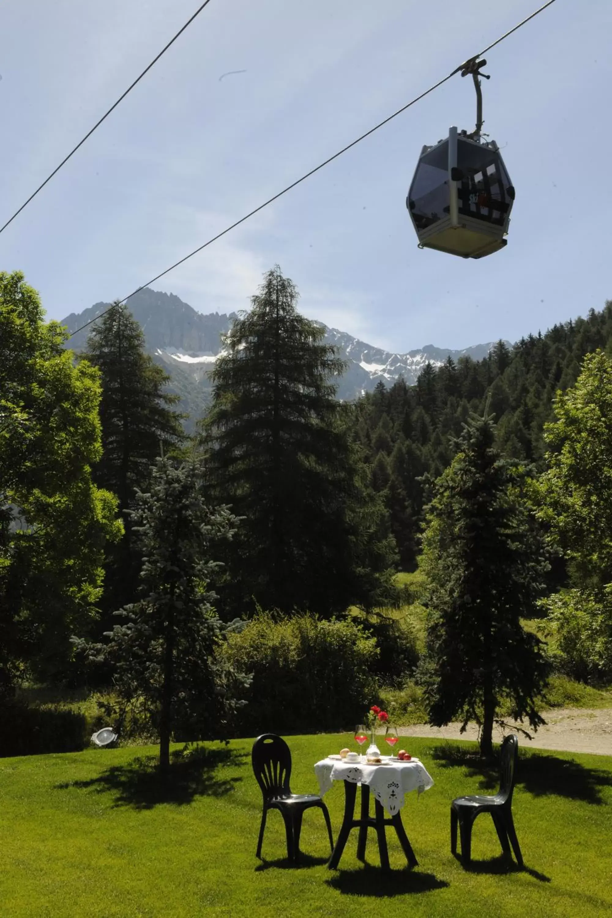 Mountain view in Hotel Garni Pegrà