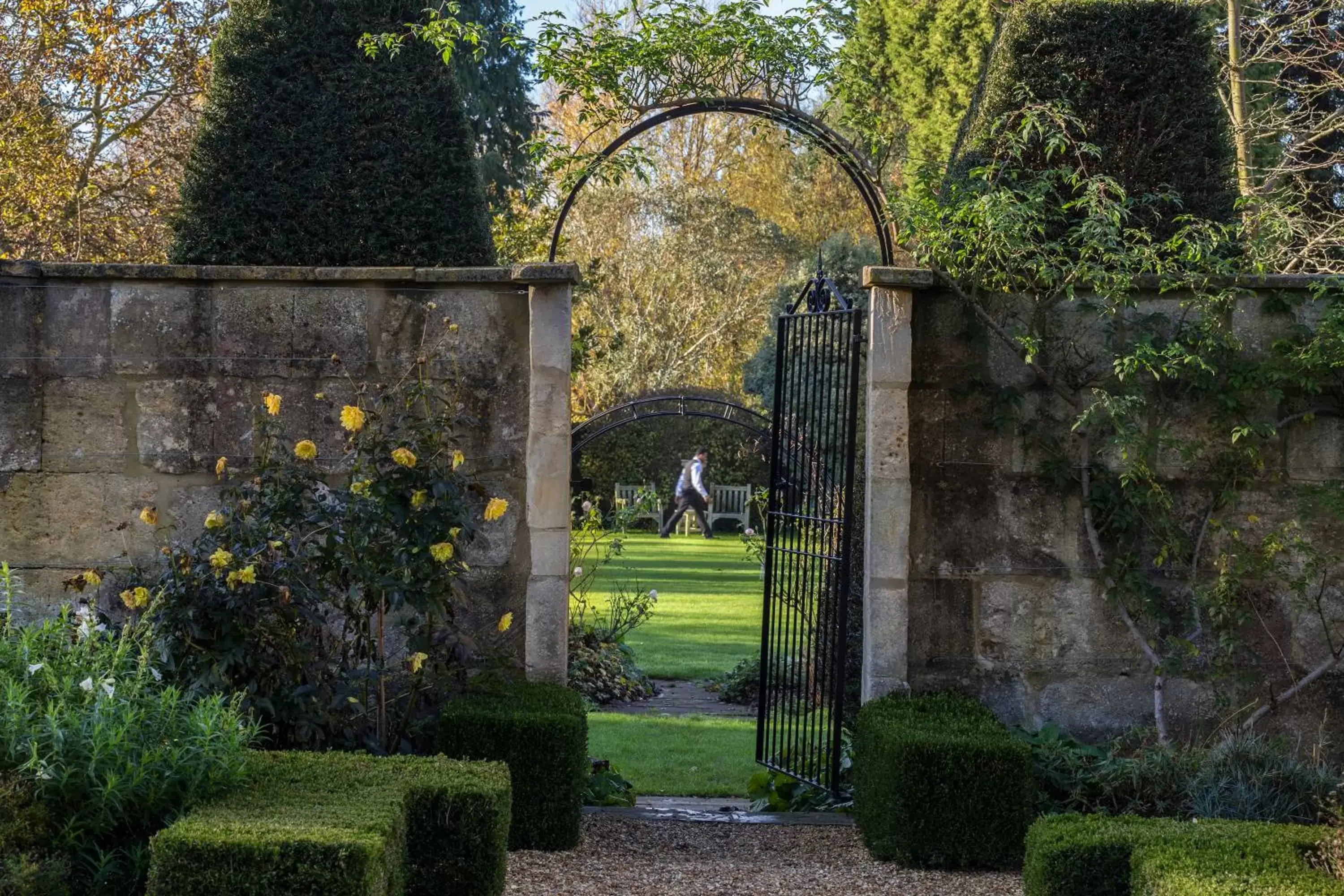 Garden in The Bath Priory - A Relais & Chateaux Hotel