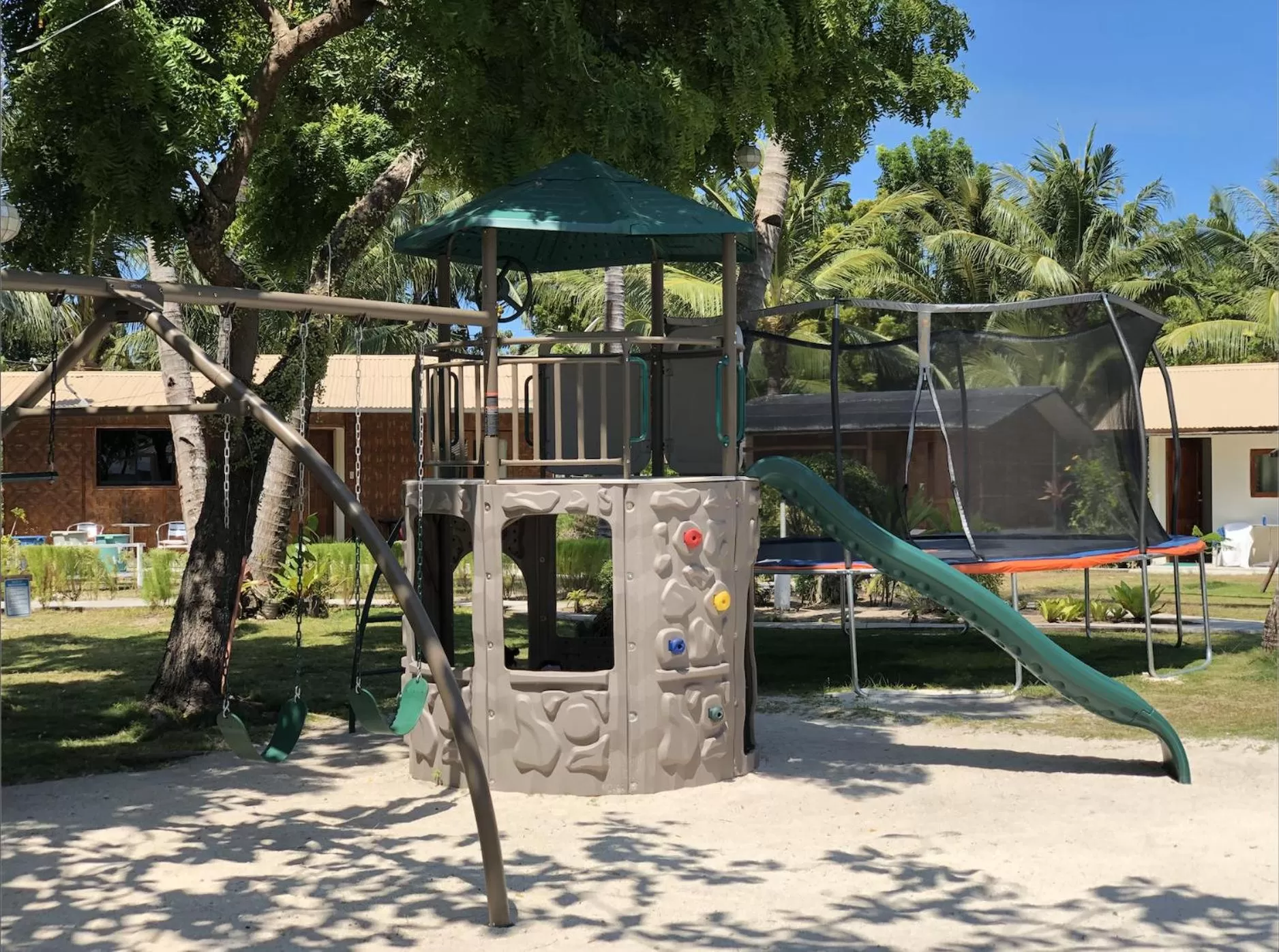 Children play ground in La Playa Estrella Beach Resort