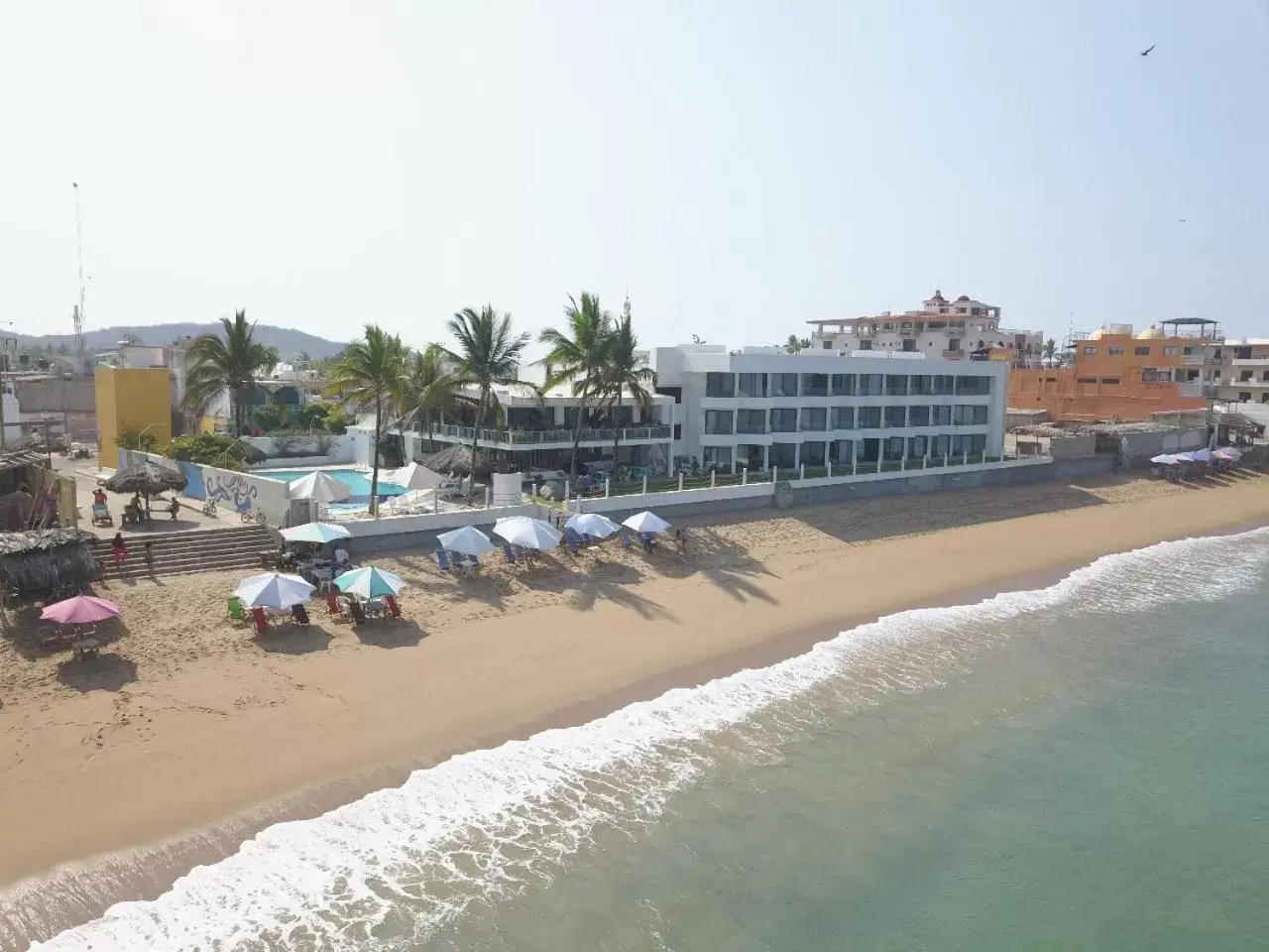 Beach in Hotel Barra de Navidad