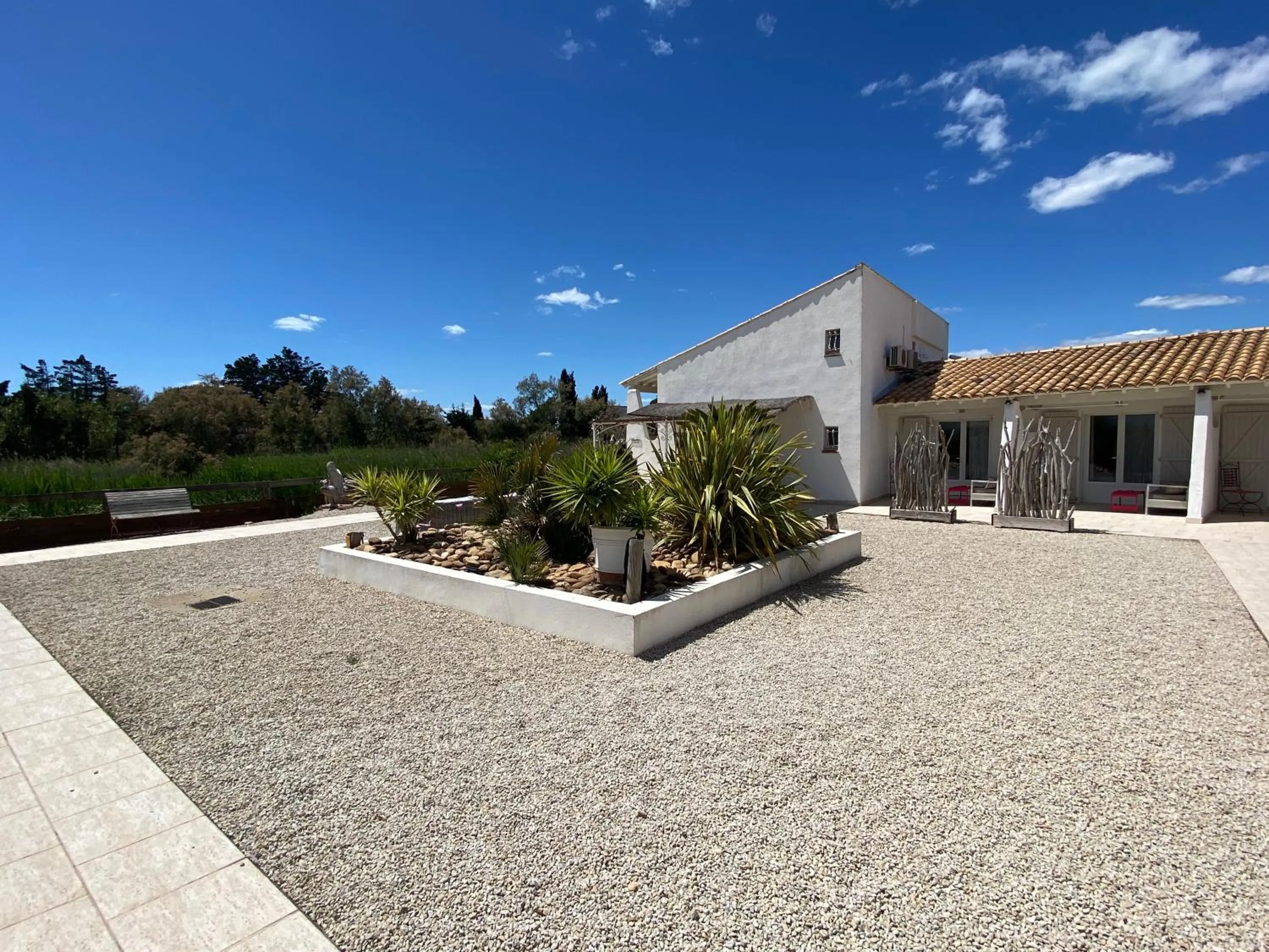 Garden view in Le Mas de Cocagne