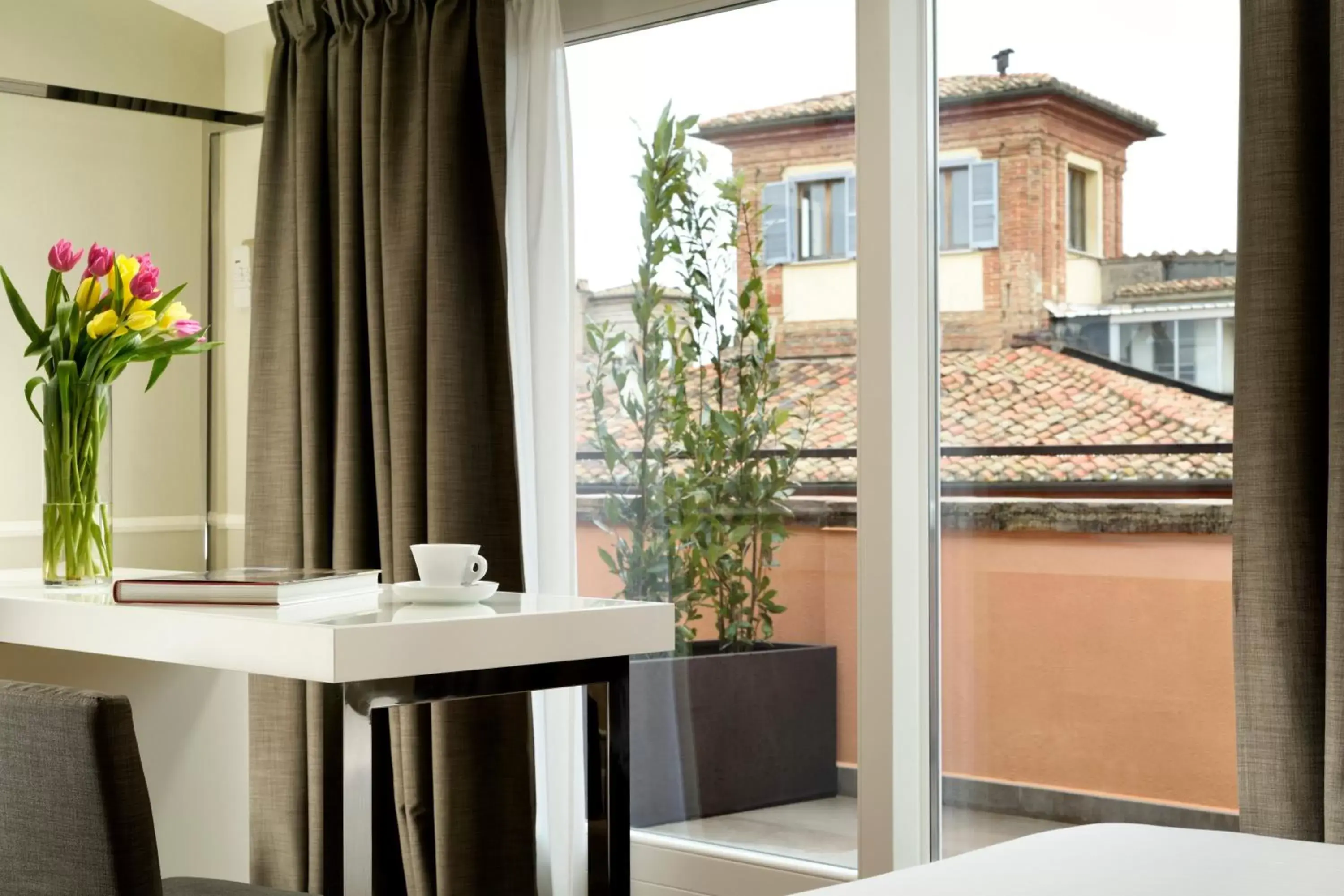 Bedroom in Locanda della Posta Boutique Hotel