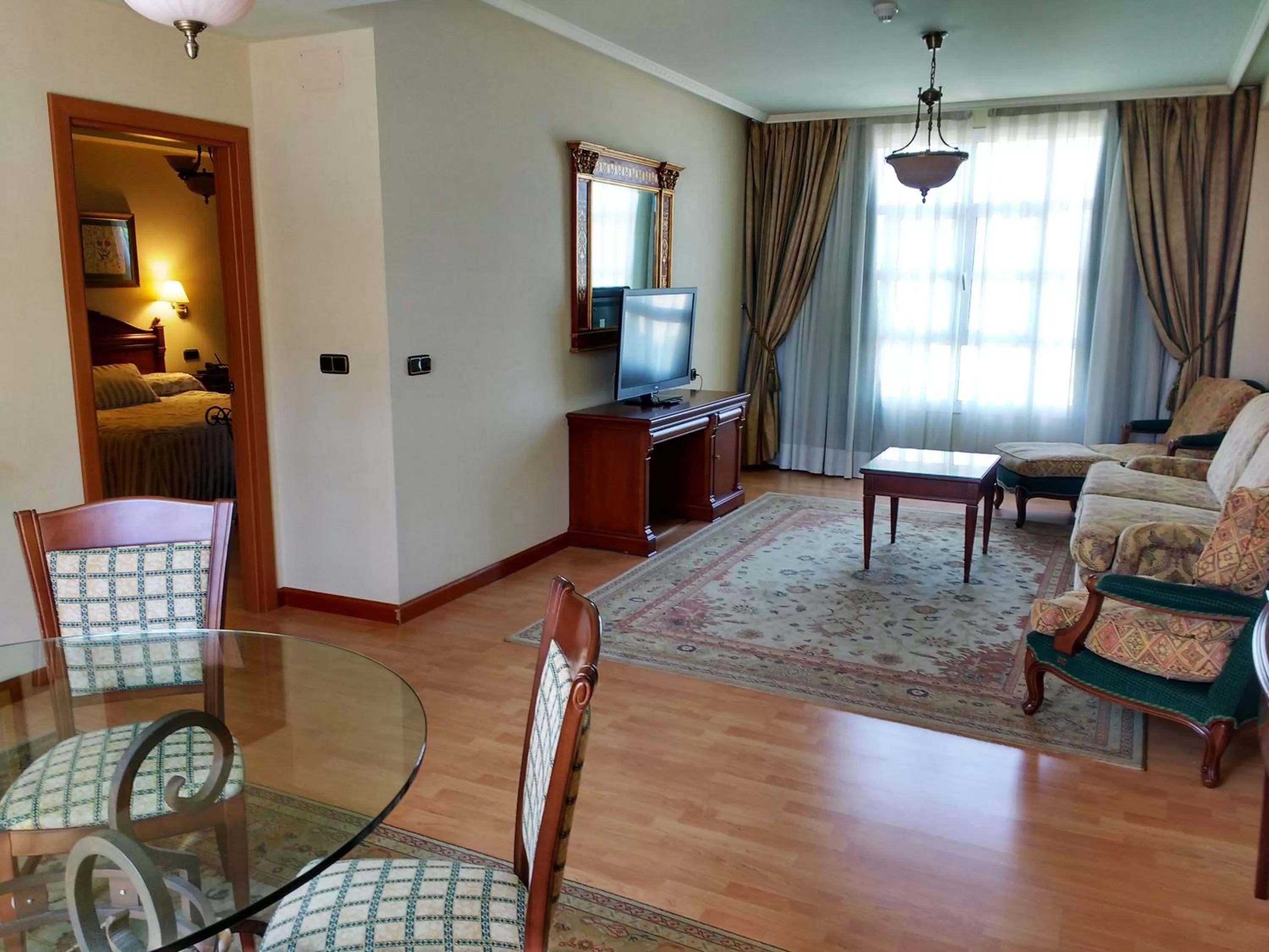 Living room in Hotel Lasa Sport