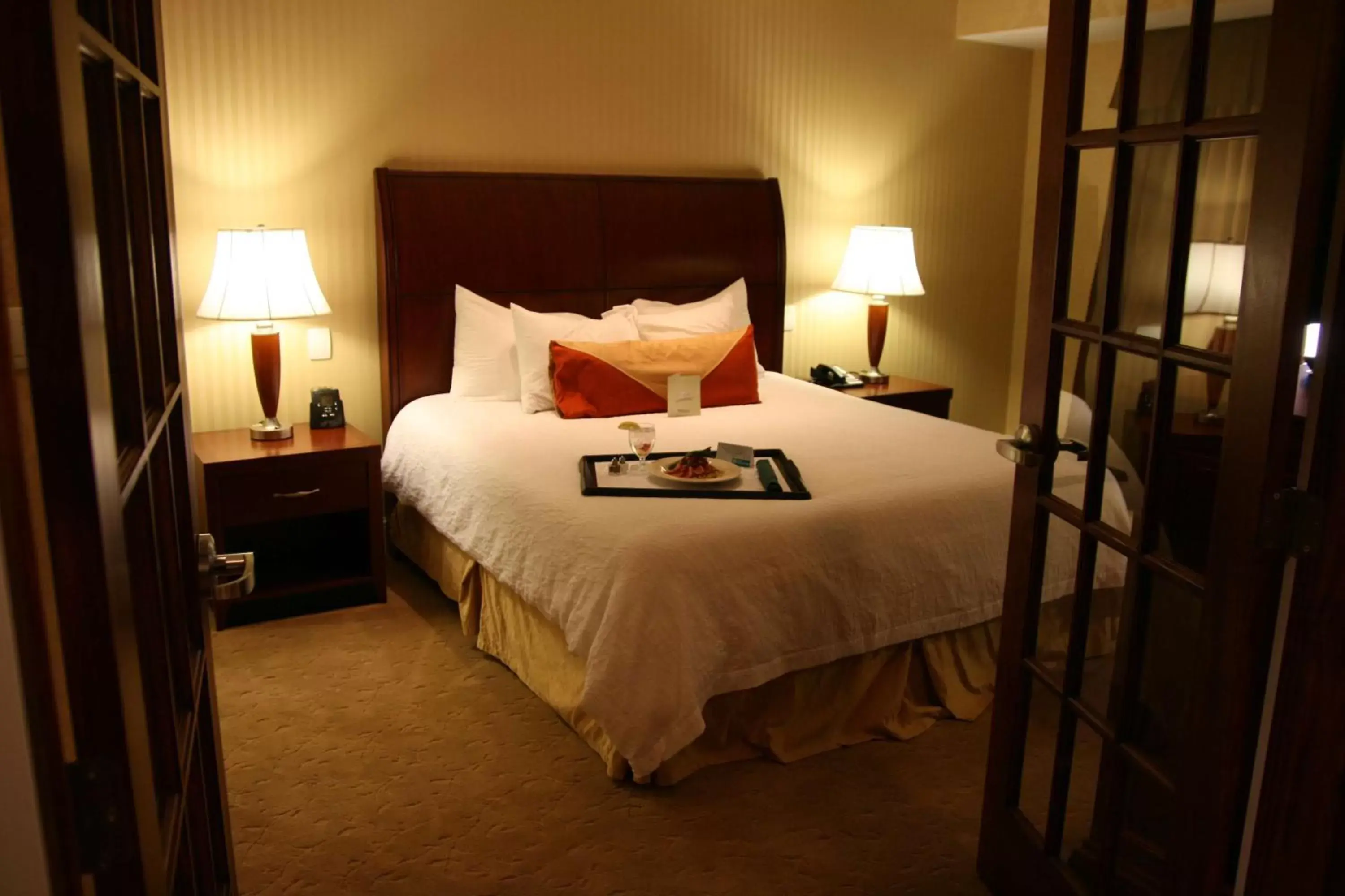 Bed in Hilton Garden Inn Bangor