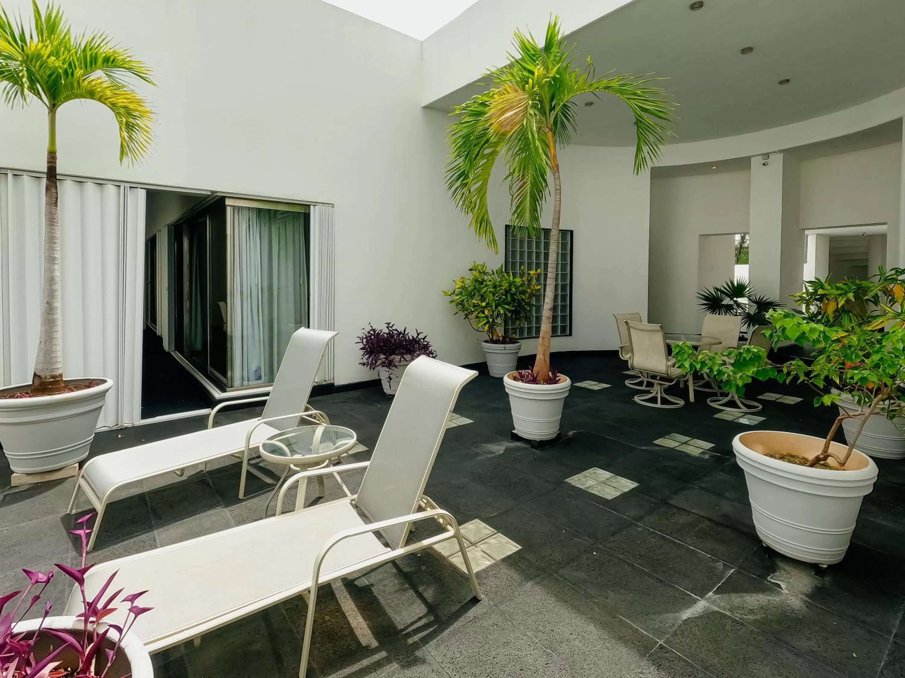 Balcony/Terrace in Dangelos Hotel on Fifth Avenue
