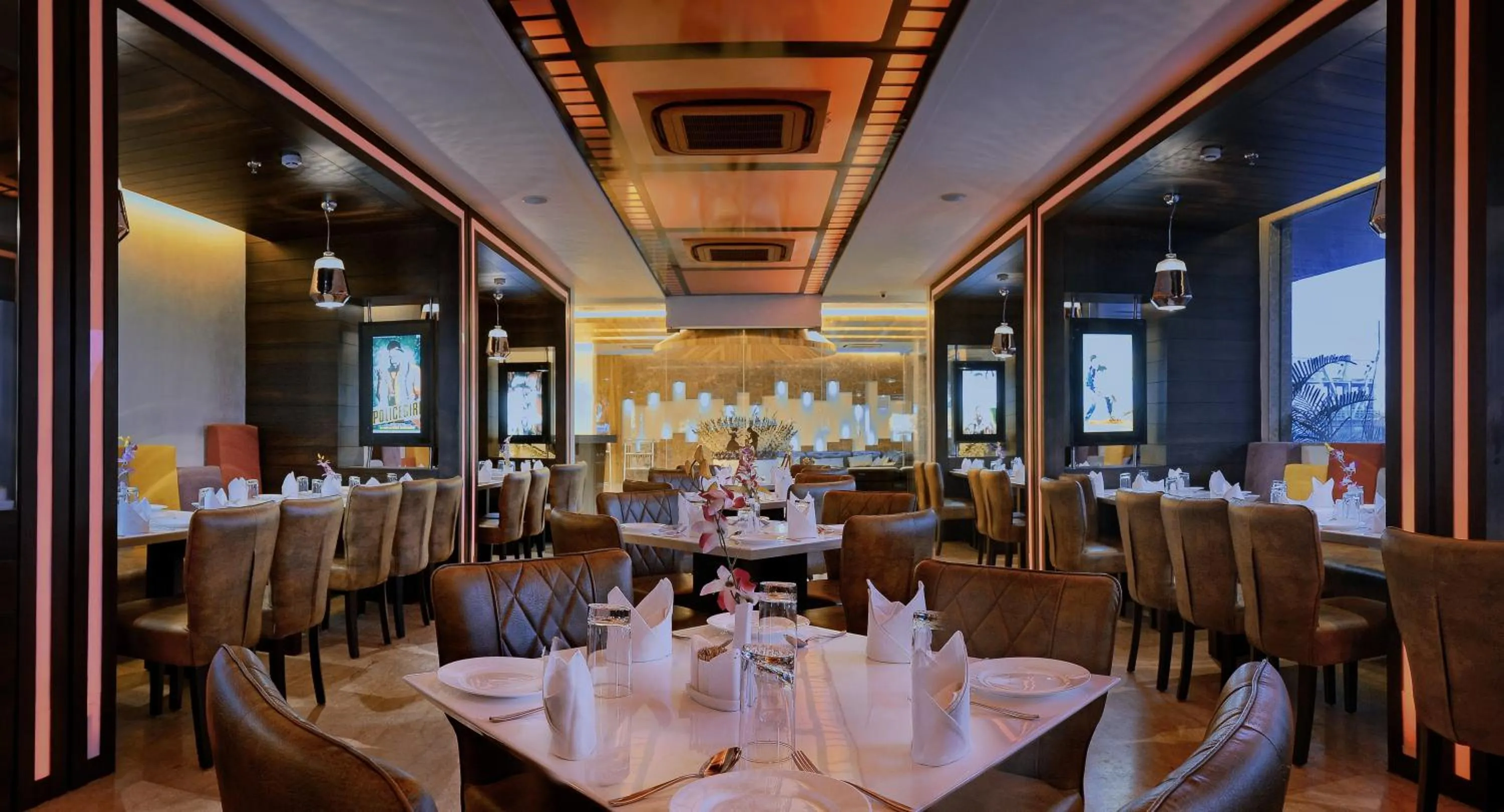 Restaurant/places to eat in Hotel Alleviate