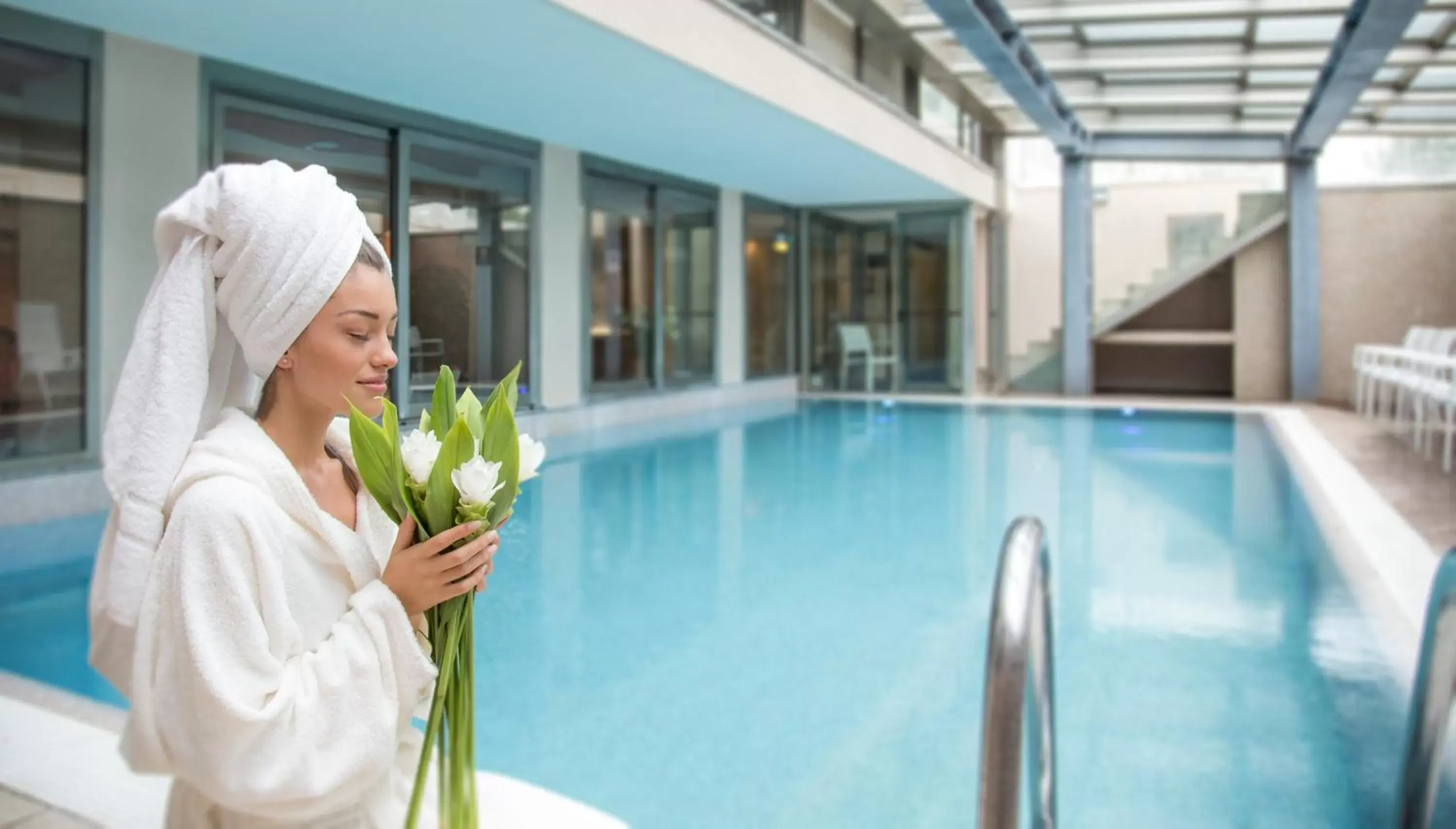 Spa and wellness centre/facilities, Swimming Pool in Terminal Palace & SPA