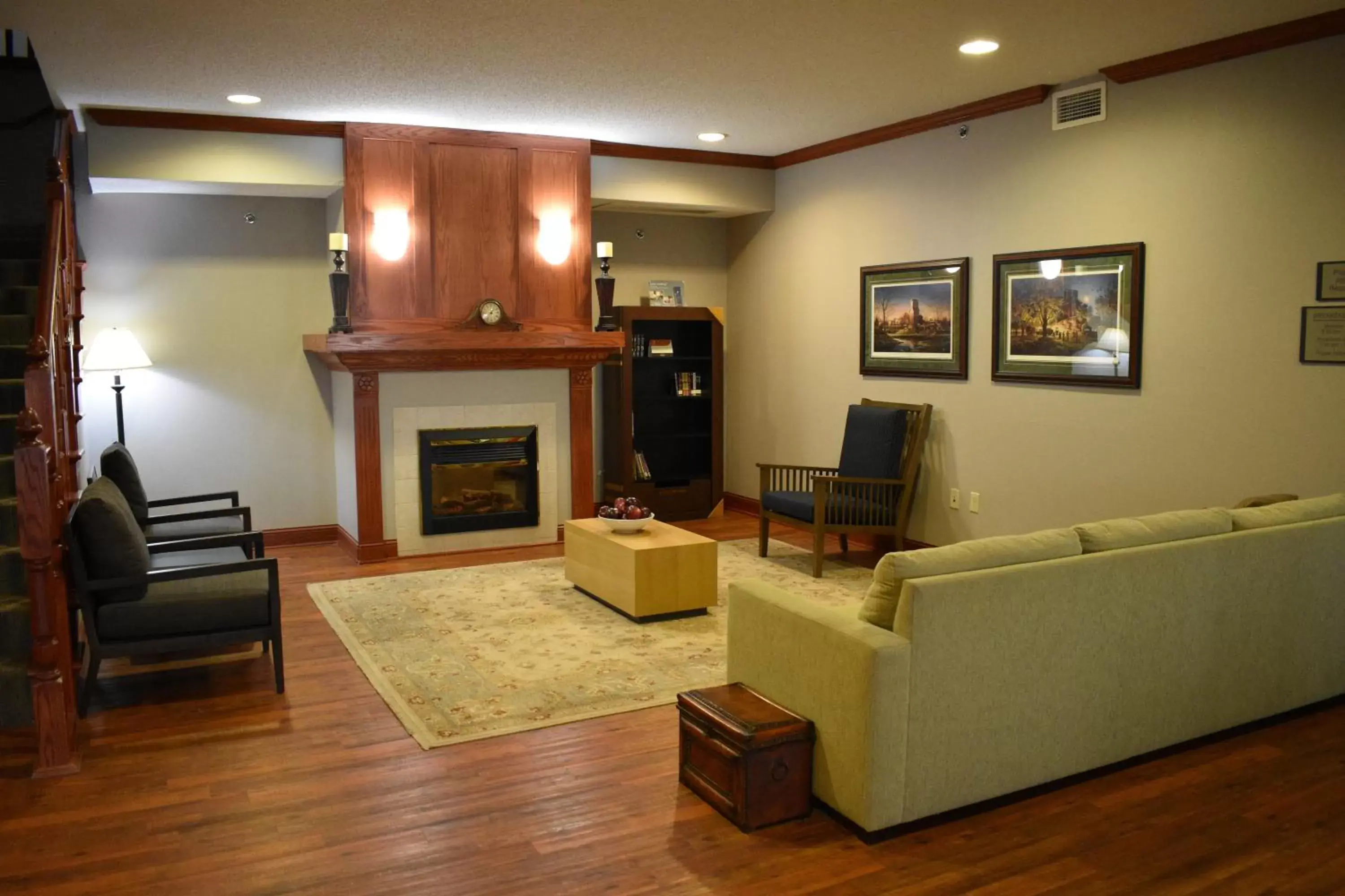 Lobby or reception, Seating Area in Country Inn & Suites by Radisson, Northwood, IA