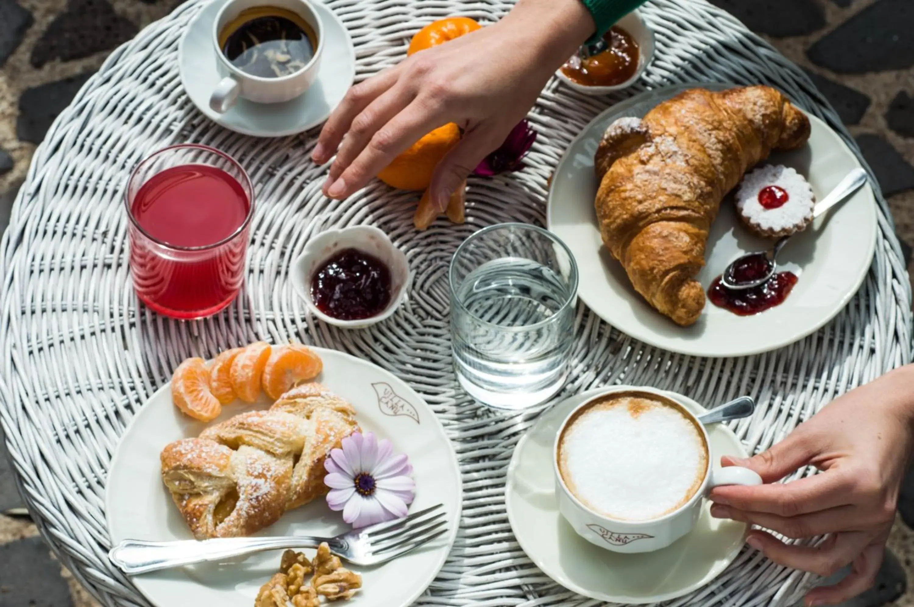 Continental breakfast, Breakfast in Hotel Villa Canu