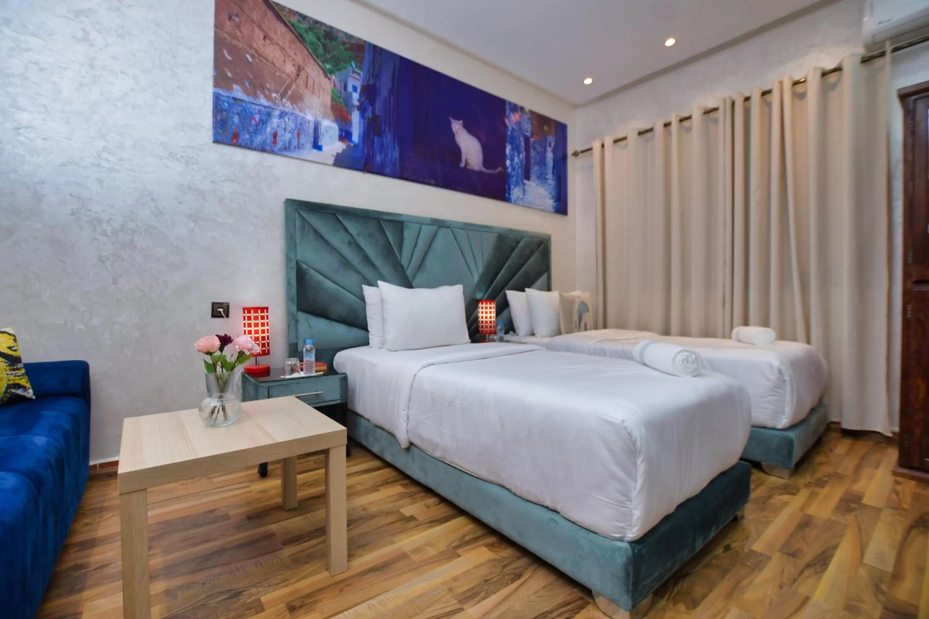 Bed in Hotel Dar Annasr