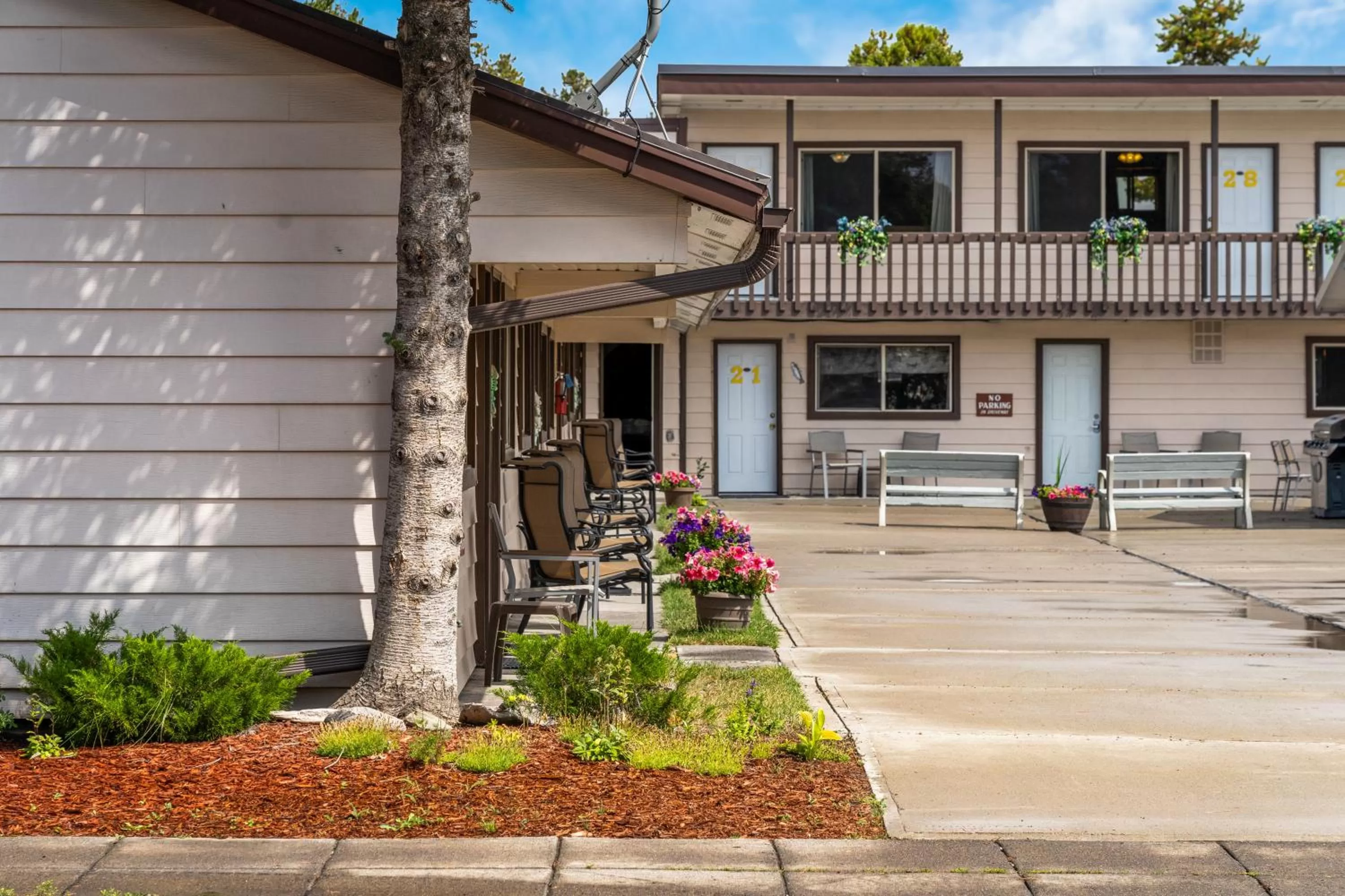 Property building in Lazy Duck Inn