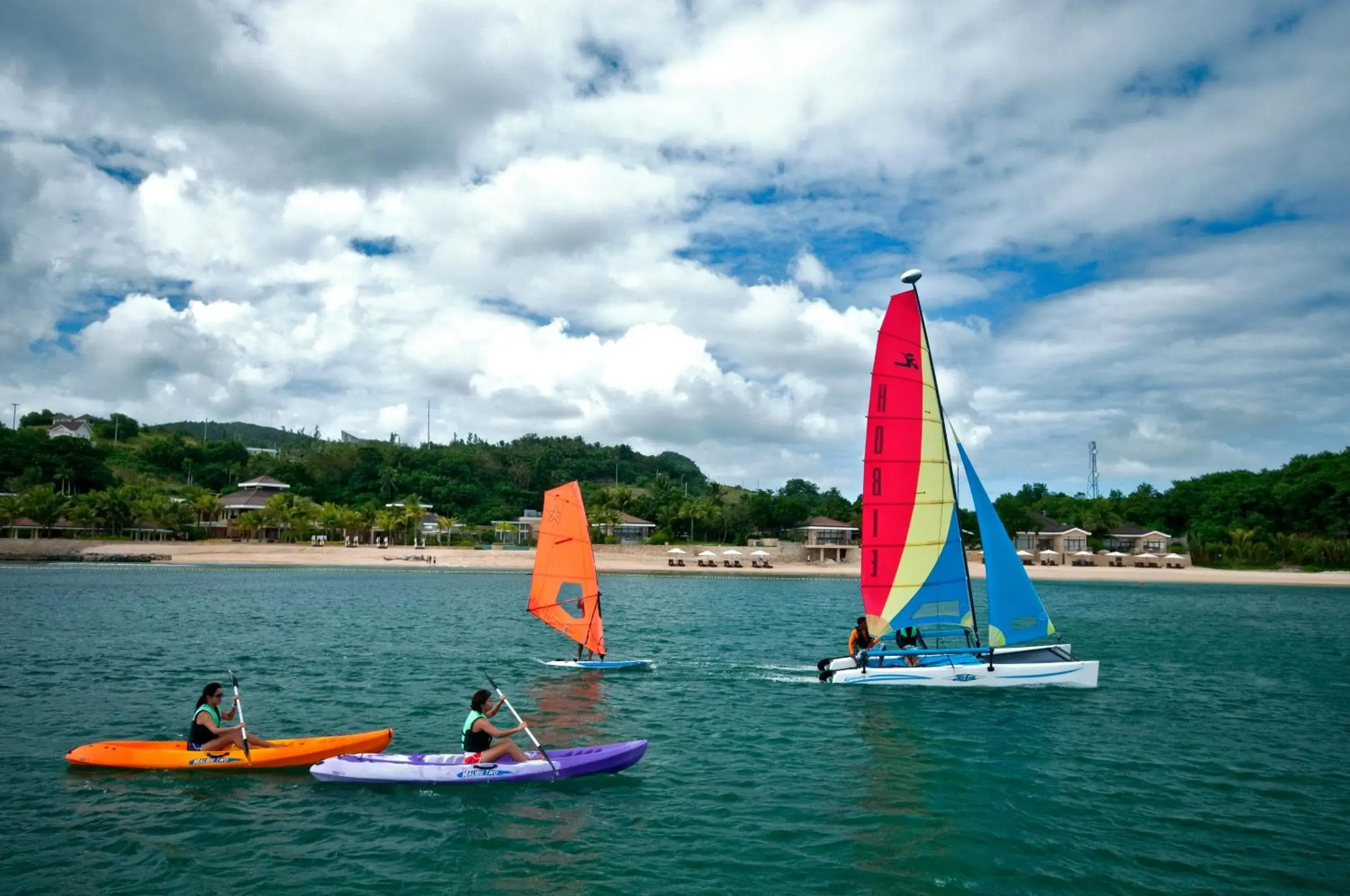 Activities, Windsurfing in Misibis Bay