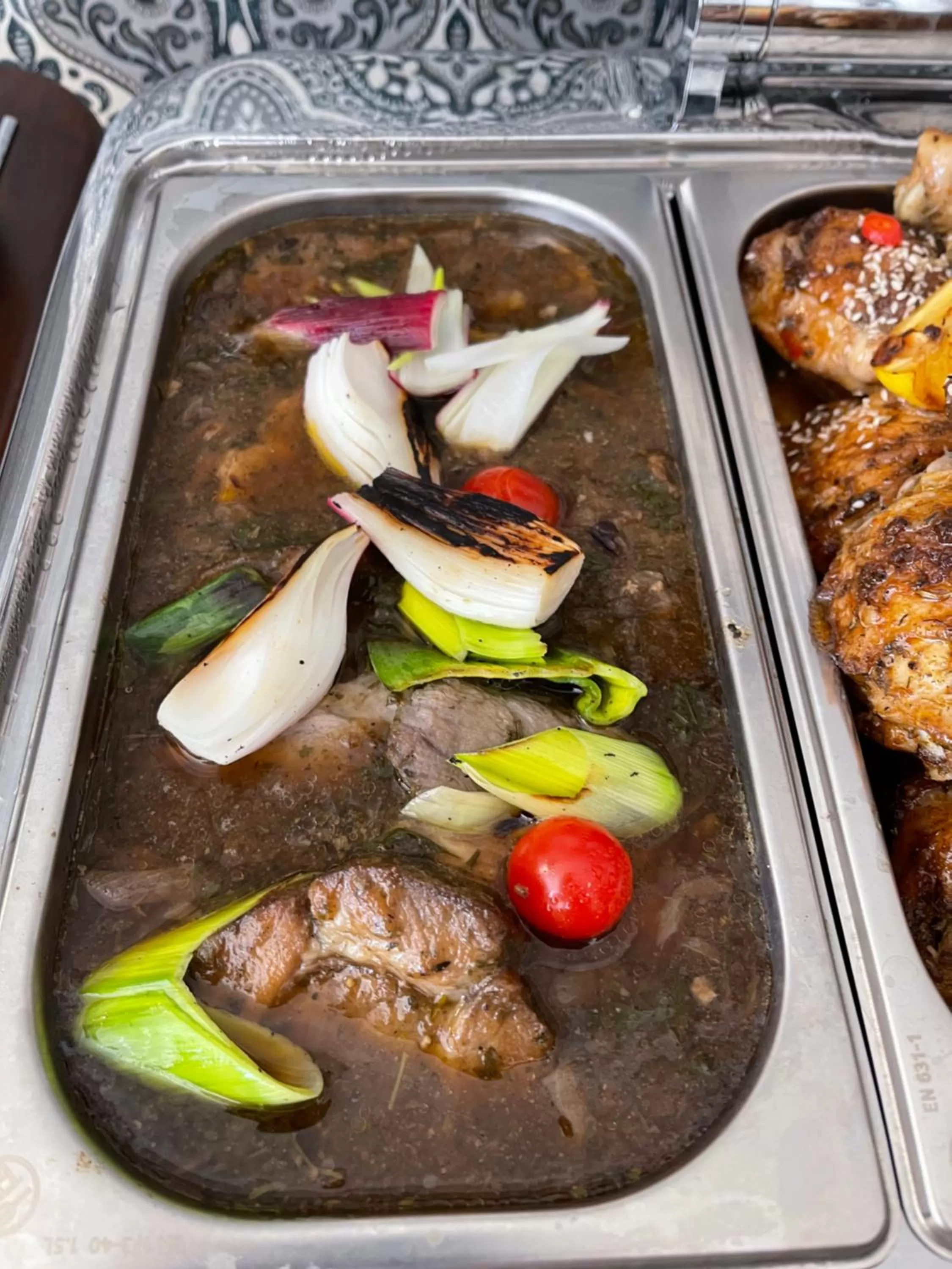 Food in Moris Boutique Beach Hotel