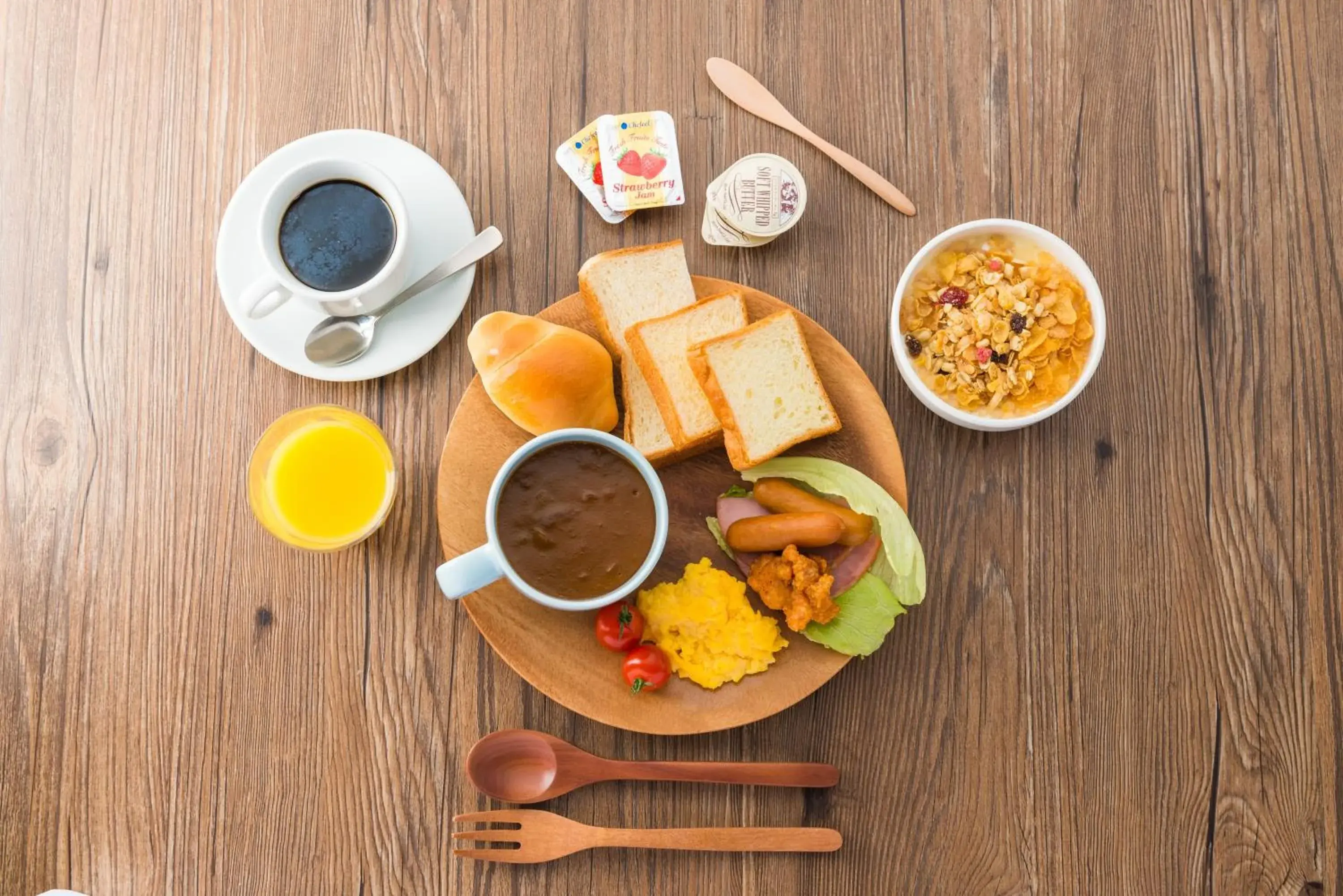 Buffet breakfast, Breakfast in MYSTAYS Shin Urayasu Conference Center