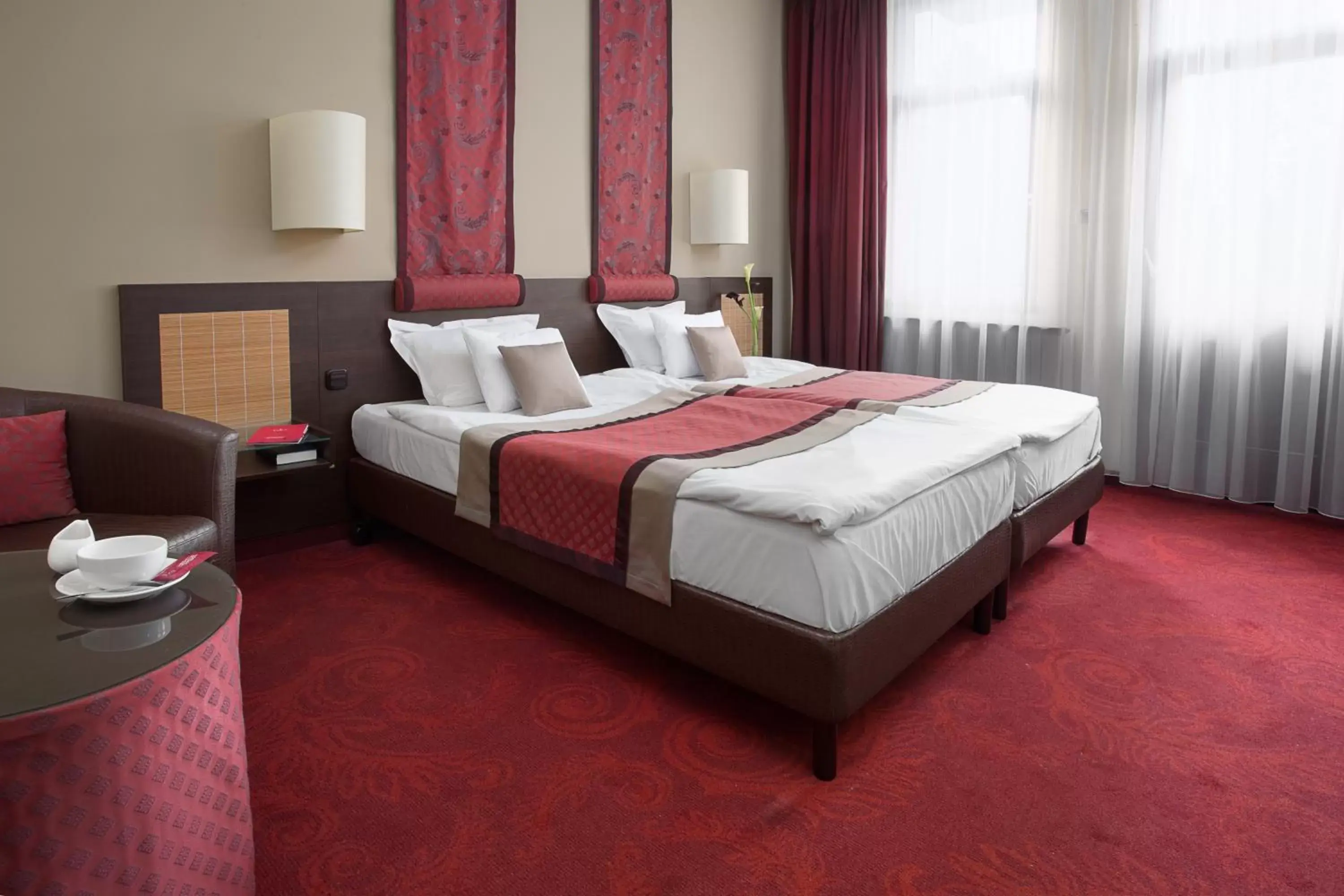 Standard Double or Twin Room with Balcony in Rubin Wellness & Conference Hotel