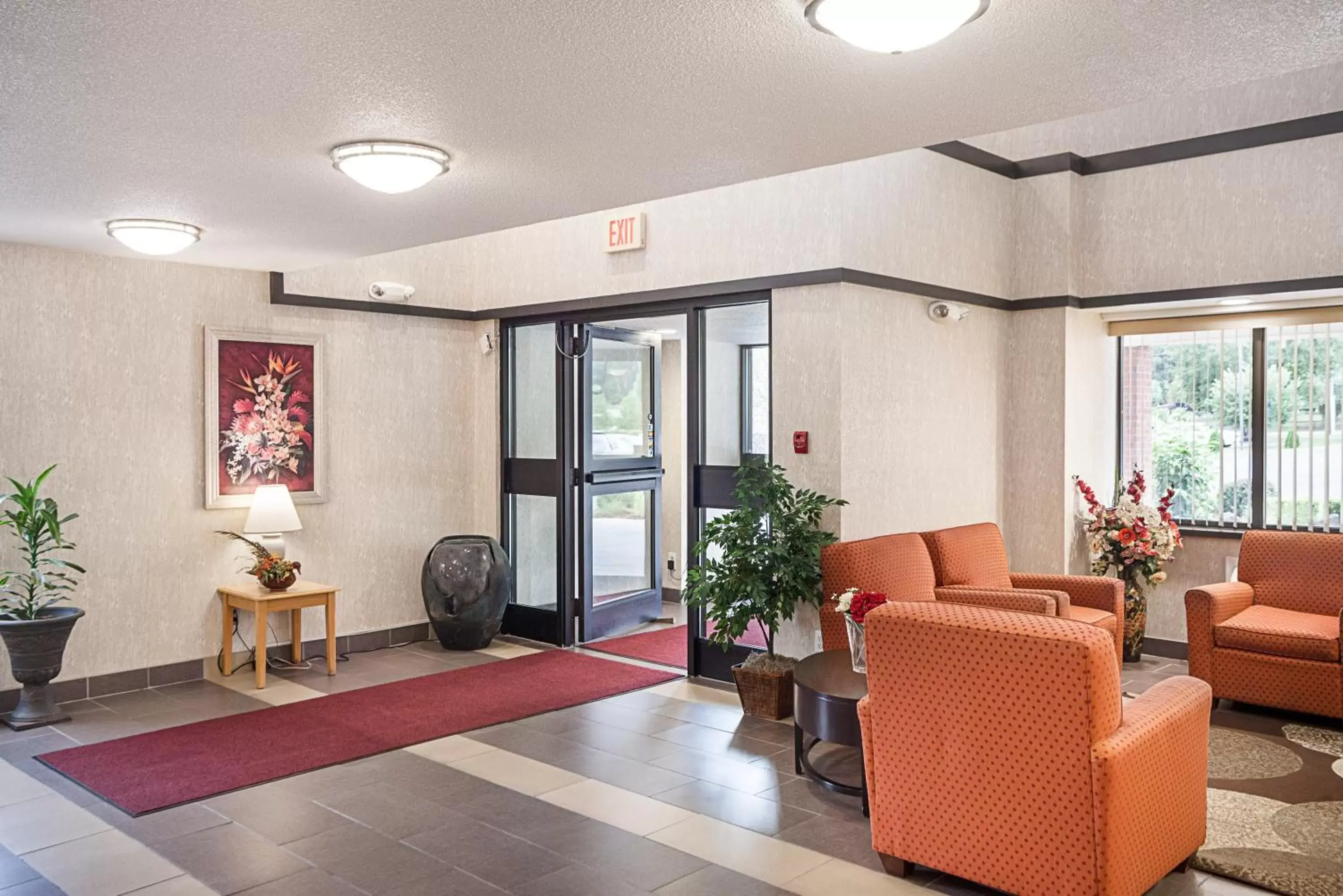 Lobby or reception, Seating Area in Motel 6-Binghamton, NY