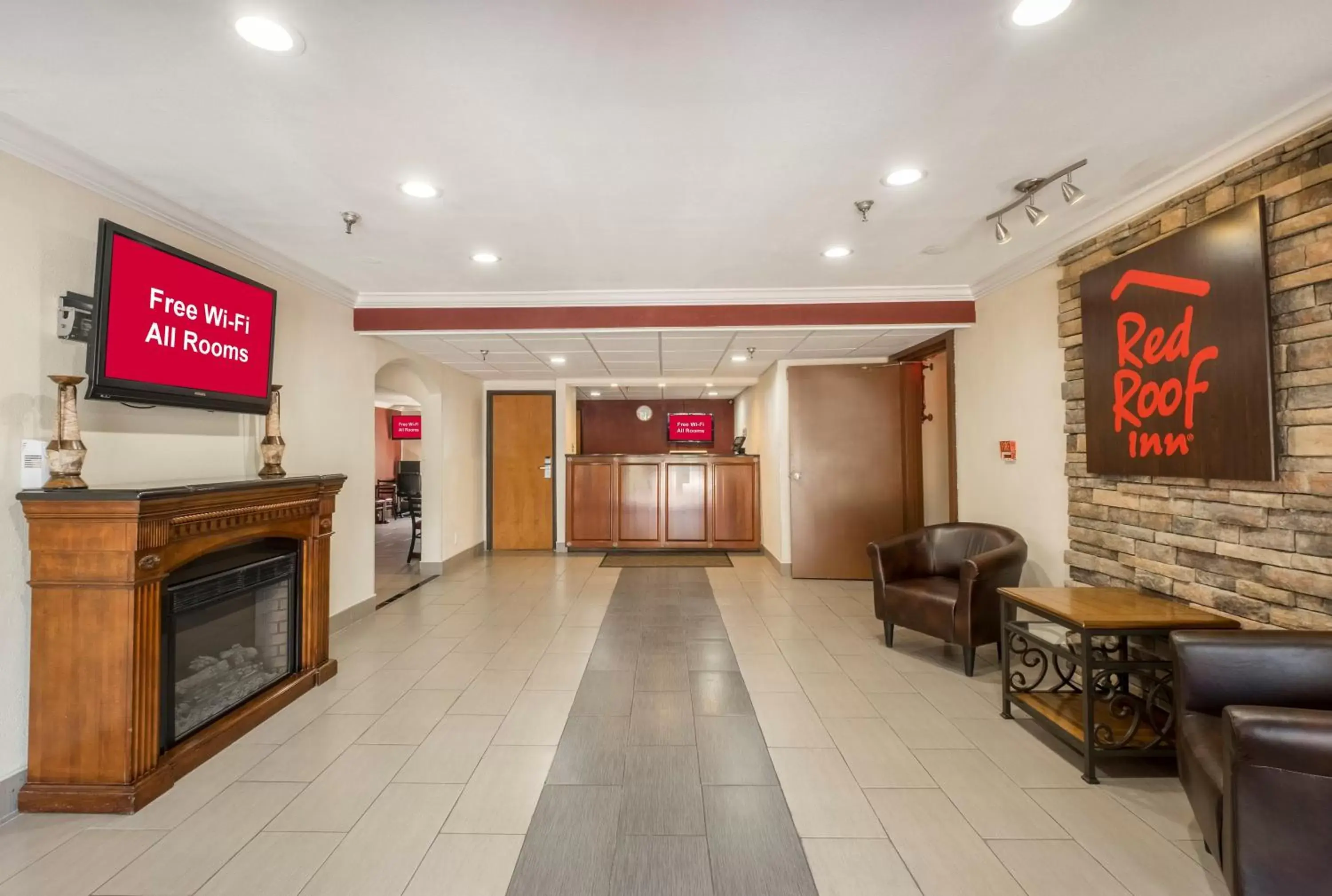 Lobby or reception, Lobby/Reception in Red Roof Inn Binghamton North