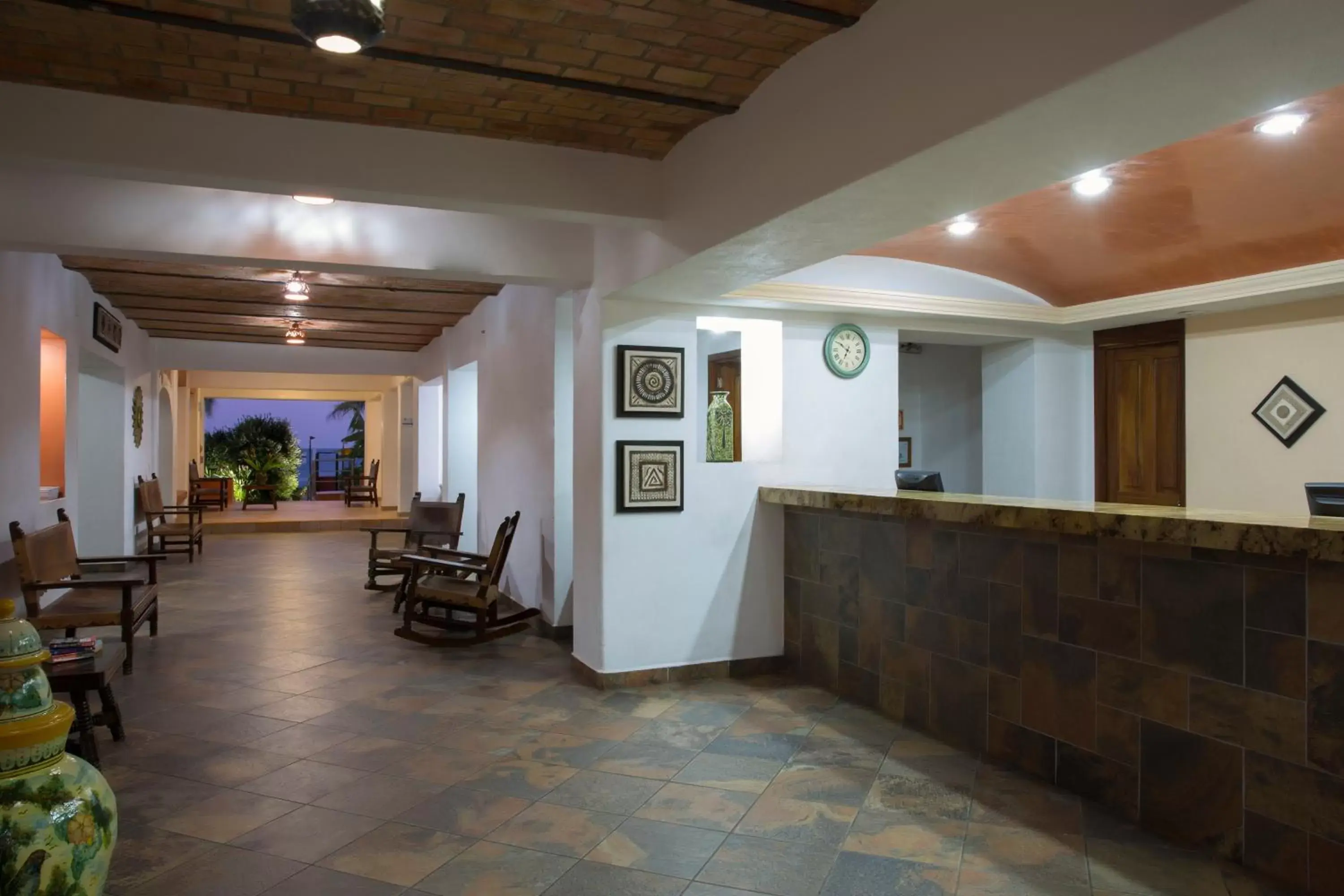 Living room, Lobby/Reception in Hotel El Pescador