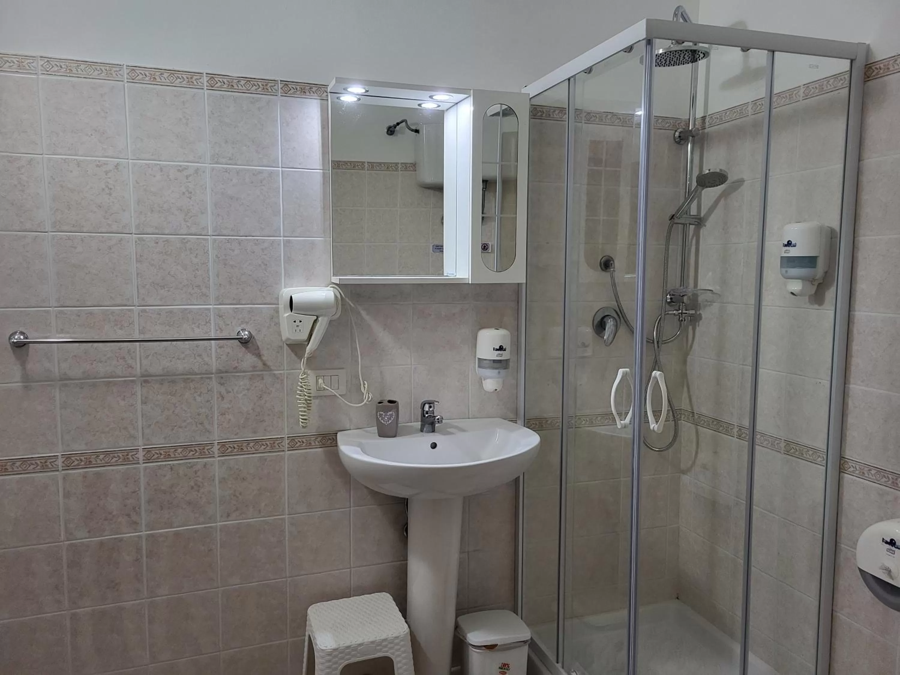 Bathroom in B&B Magna Grecia