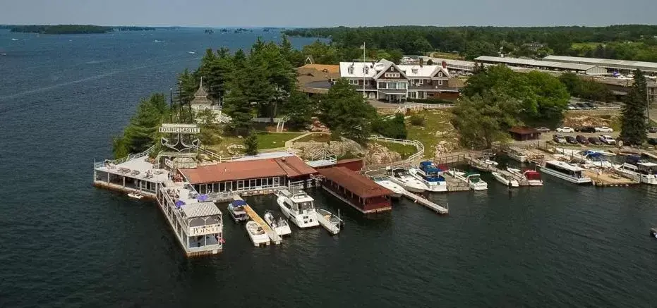 Bird's-eye View in Bonnie Castle Resort & Marina