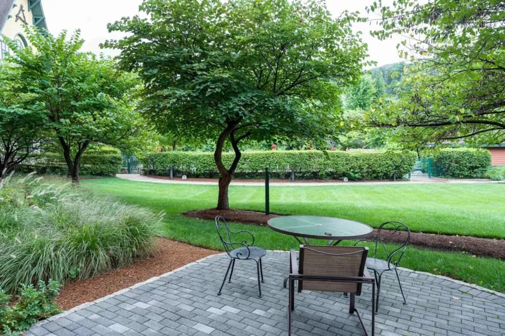 Garden view in The Appalachian at Mountain Creek