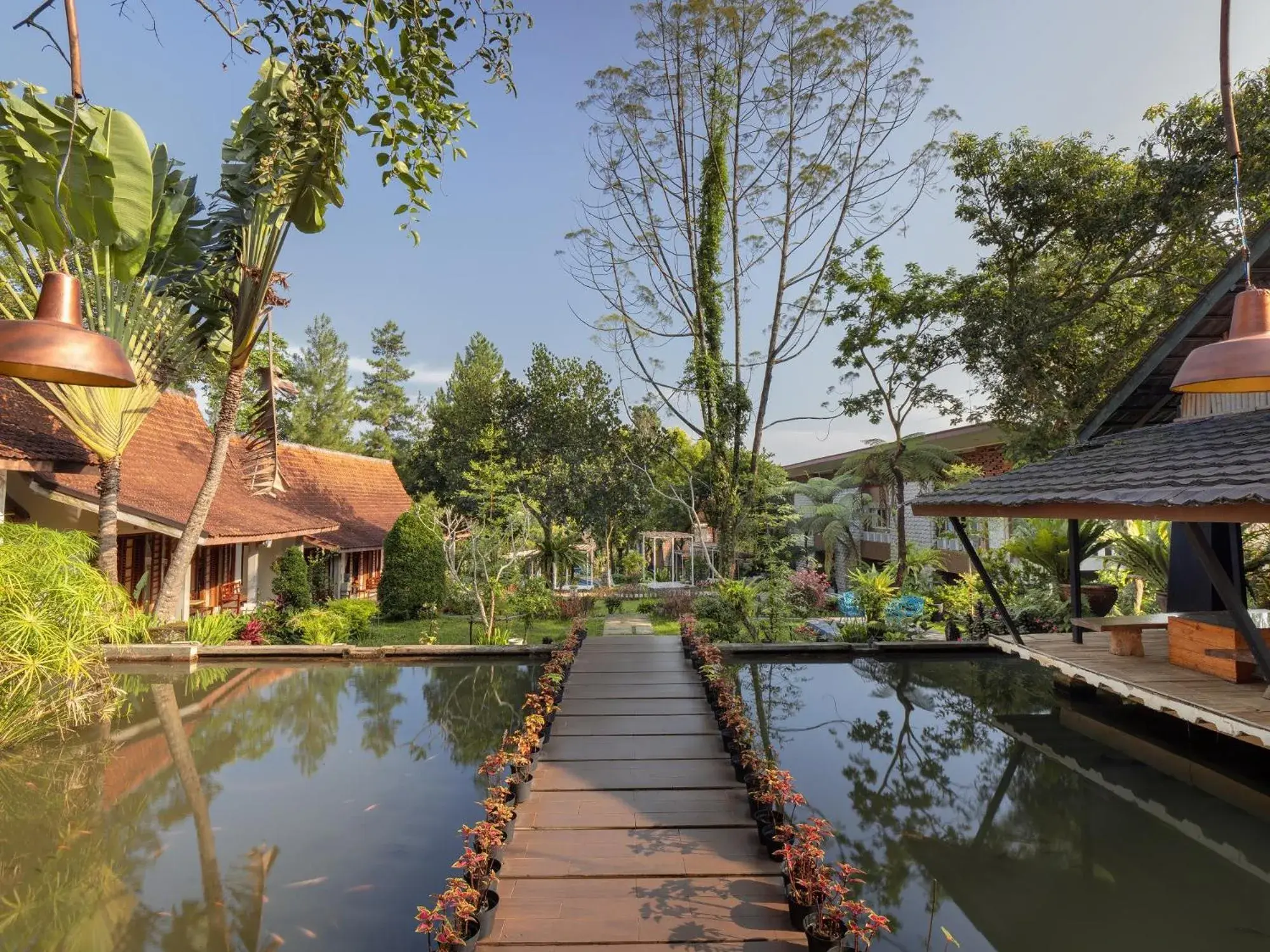 Garden, Swimming Pool in The Village Resort Bogor By Waringin Hospitality