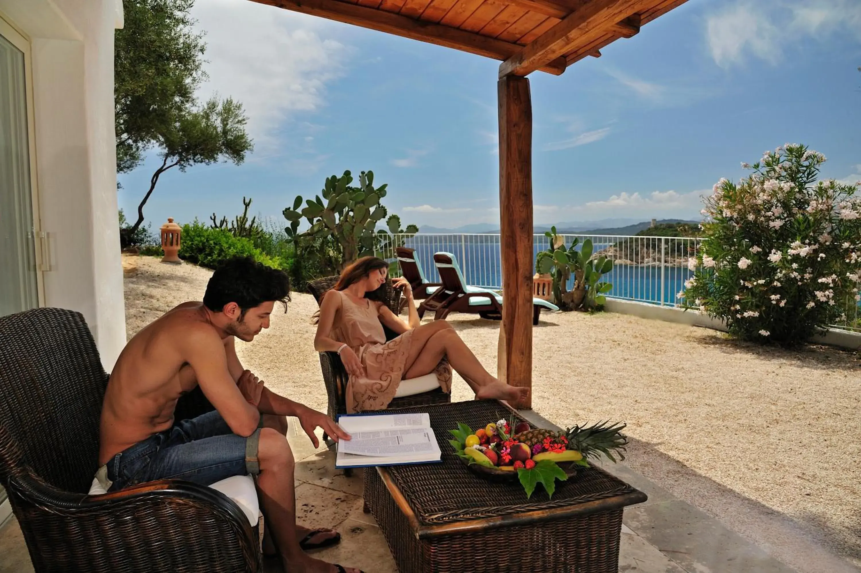 Patio in Arbatax Park Resort - Suites Del Mare