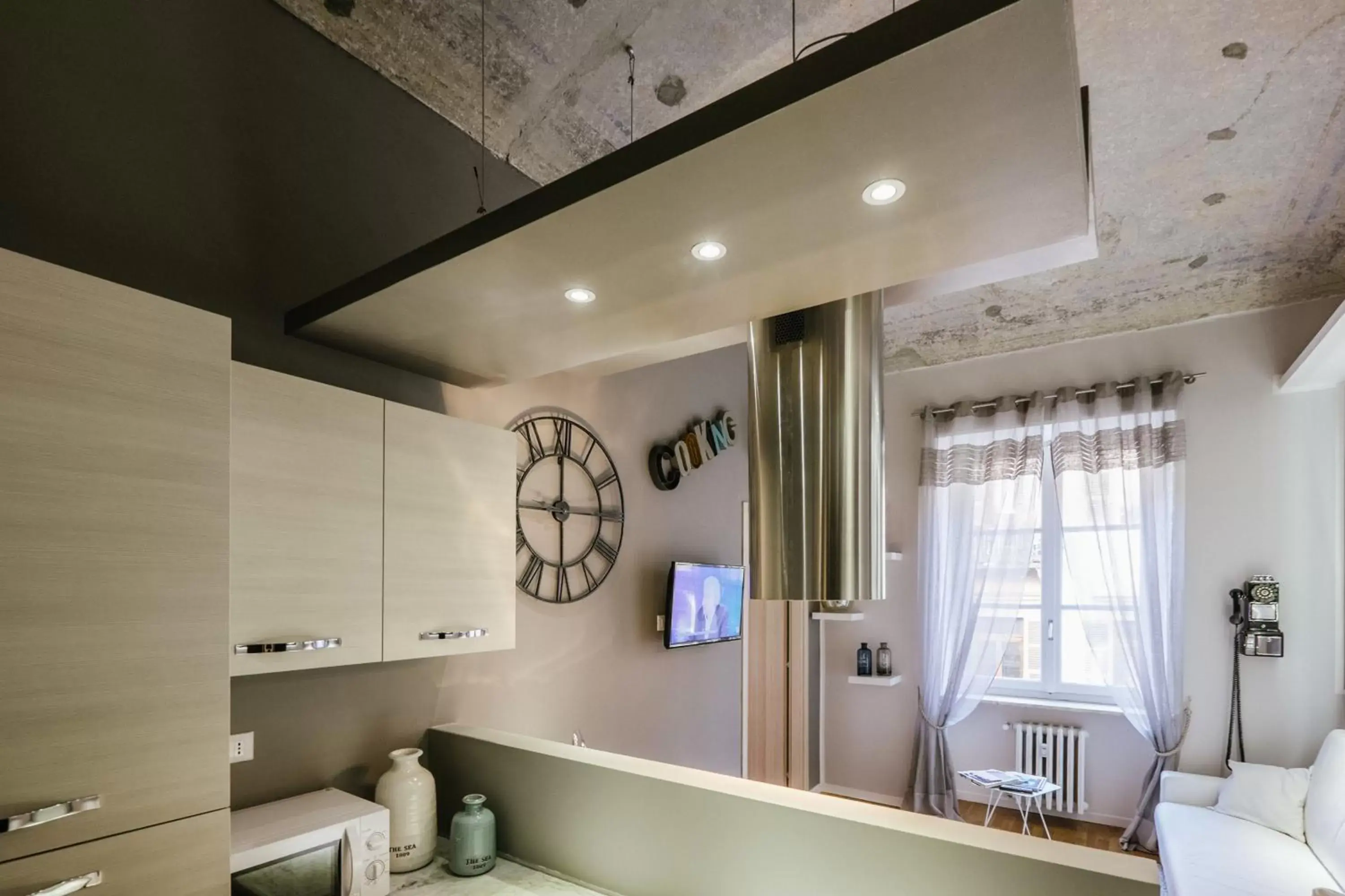 Kitchen or kitchenette in Apart Hotel Torino