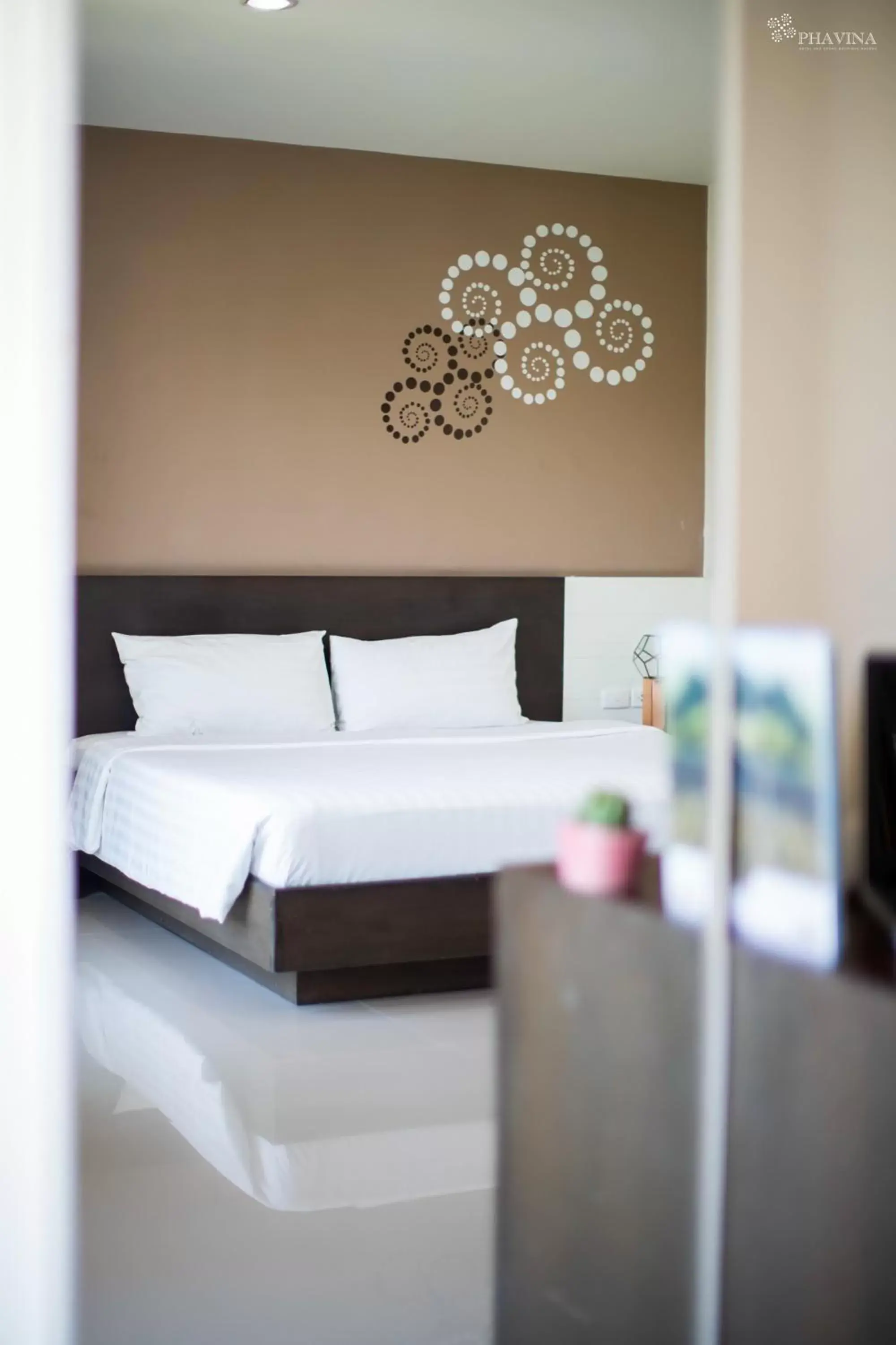 Bed in Phavina Hotel Rayong SHA Extra Plus