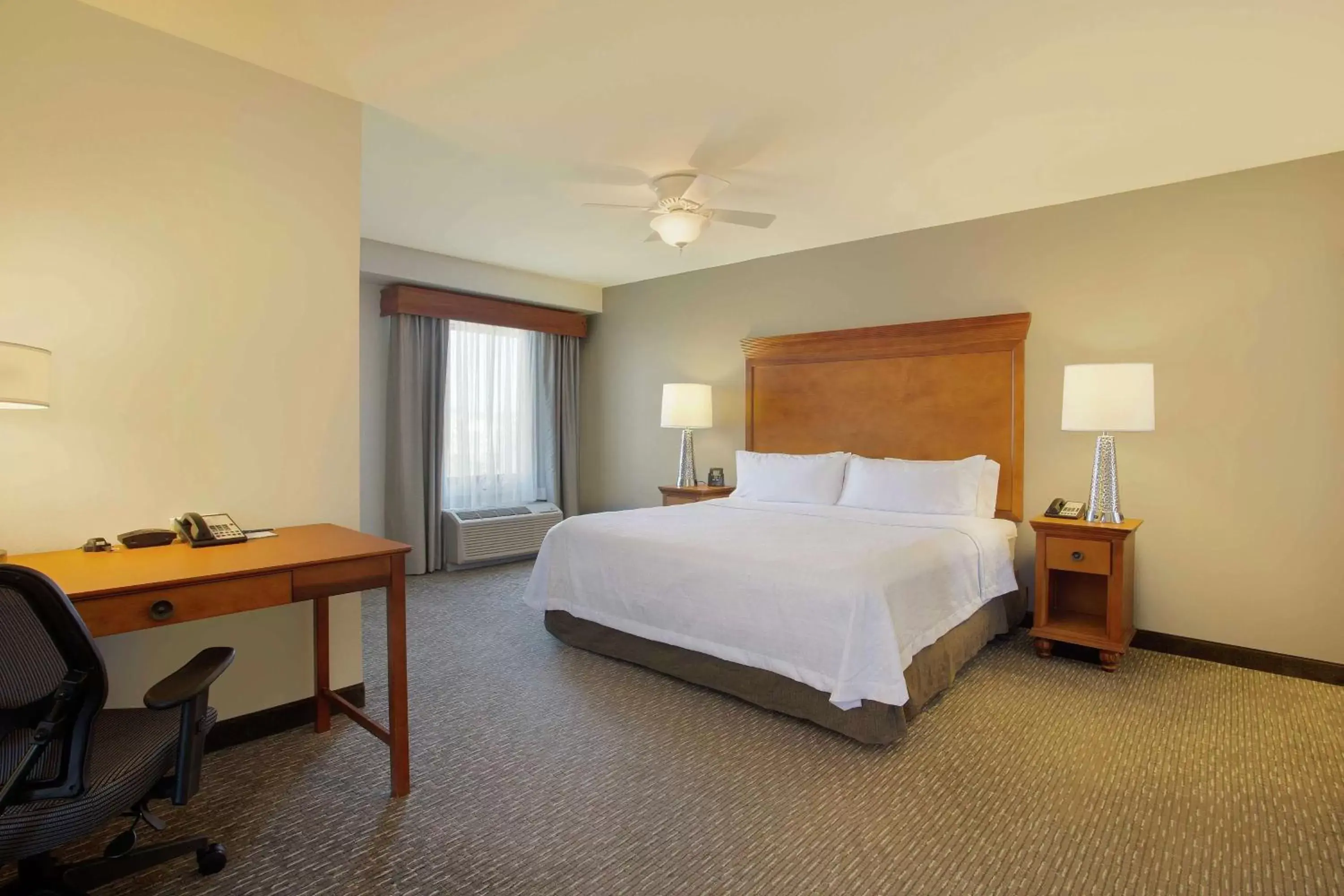 Bedroom, Bed in Homewood Suites by Hilton Omaha - Downtown