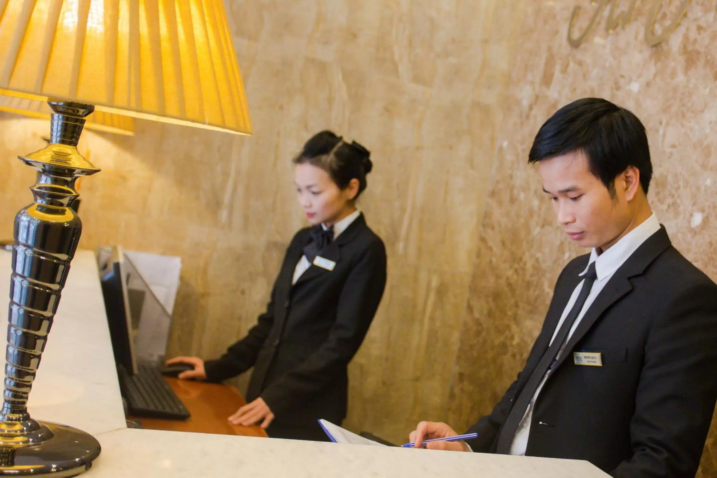 Lobby or reception, Lobby/Reception in Golden Art Hotel