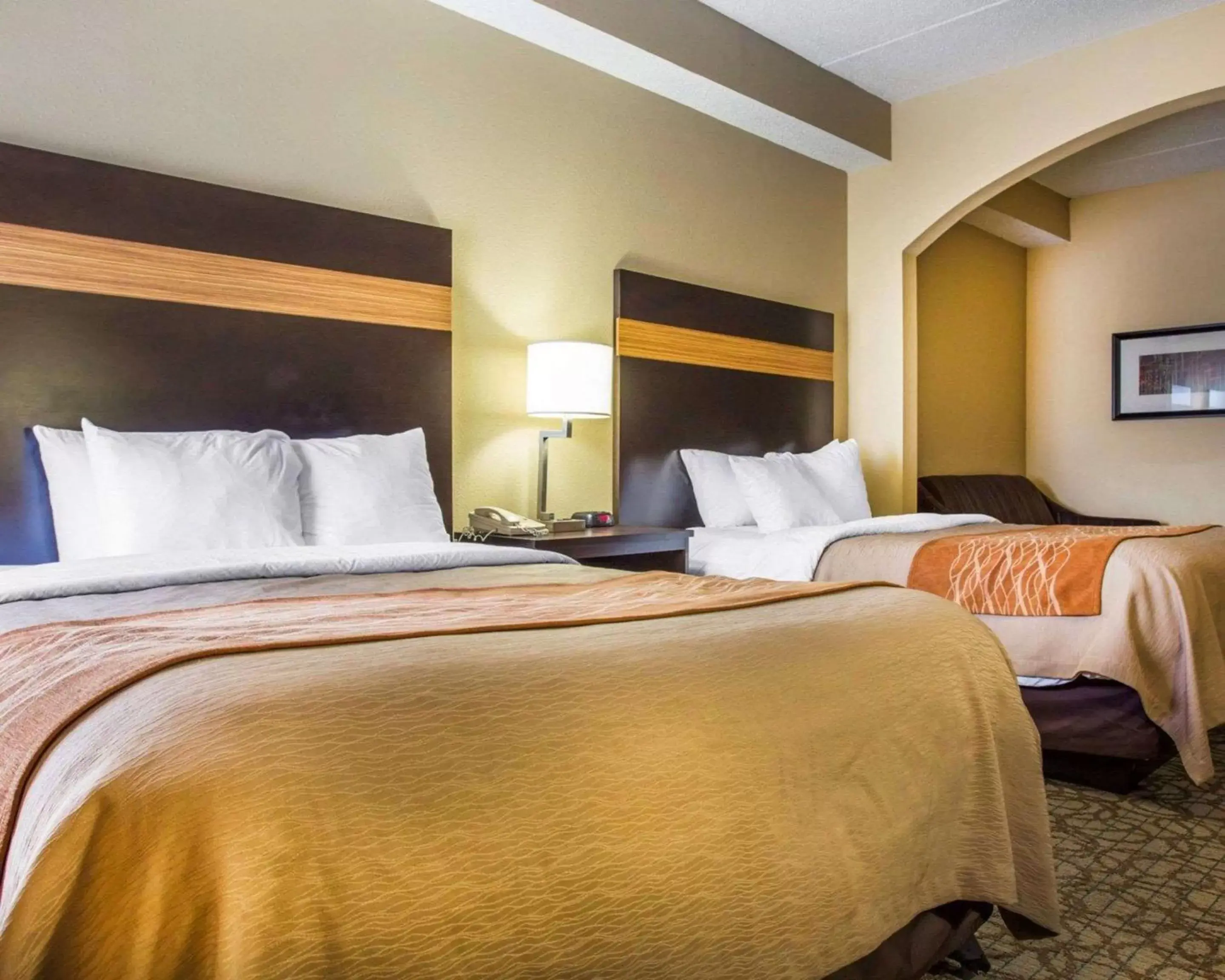 Photo of the whole room, Bed in Comfort Inn & Suites at Stone Mountain