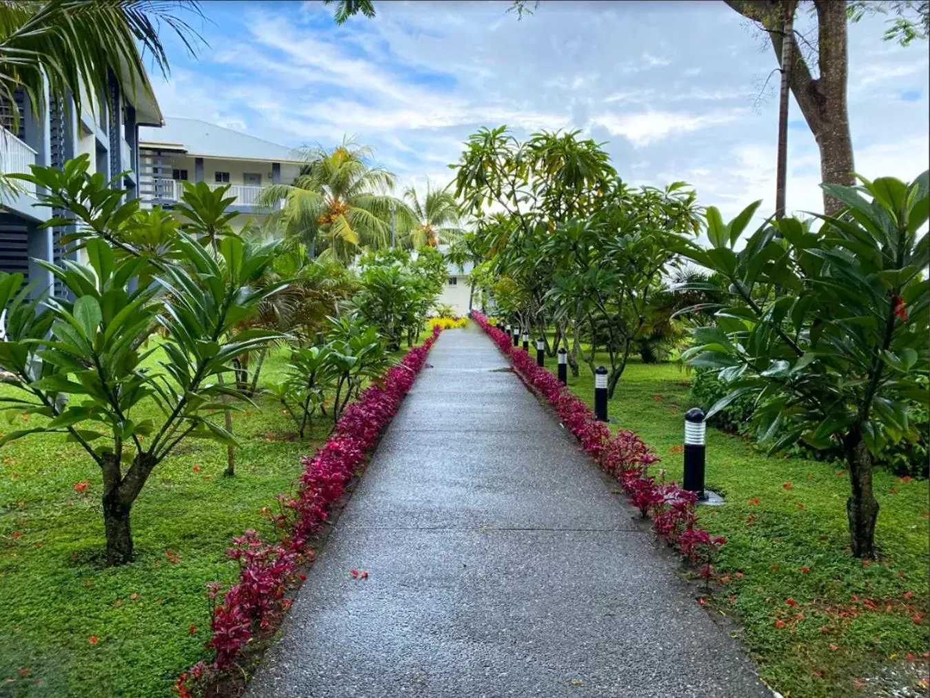 Garden in Heritage Park Hotel