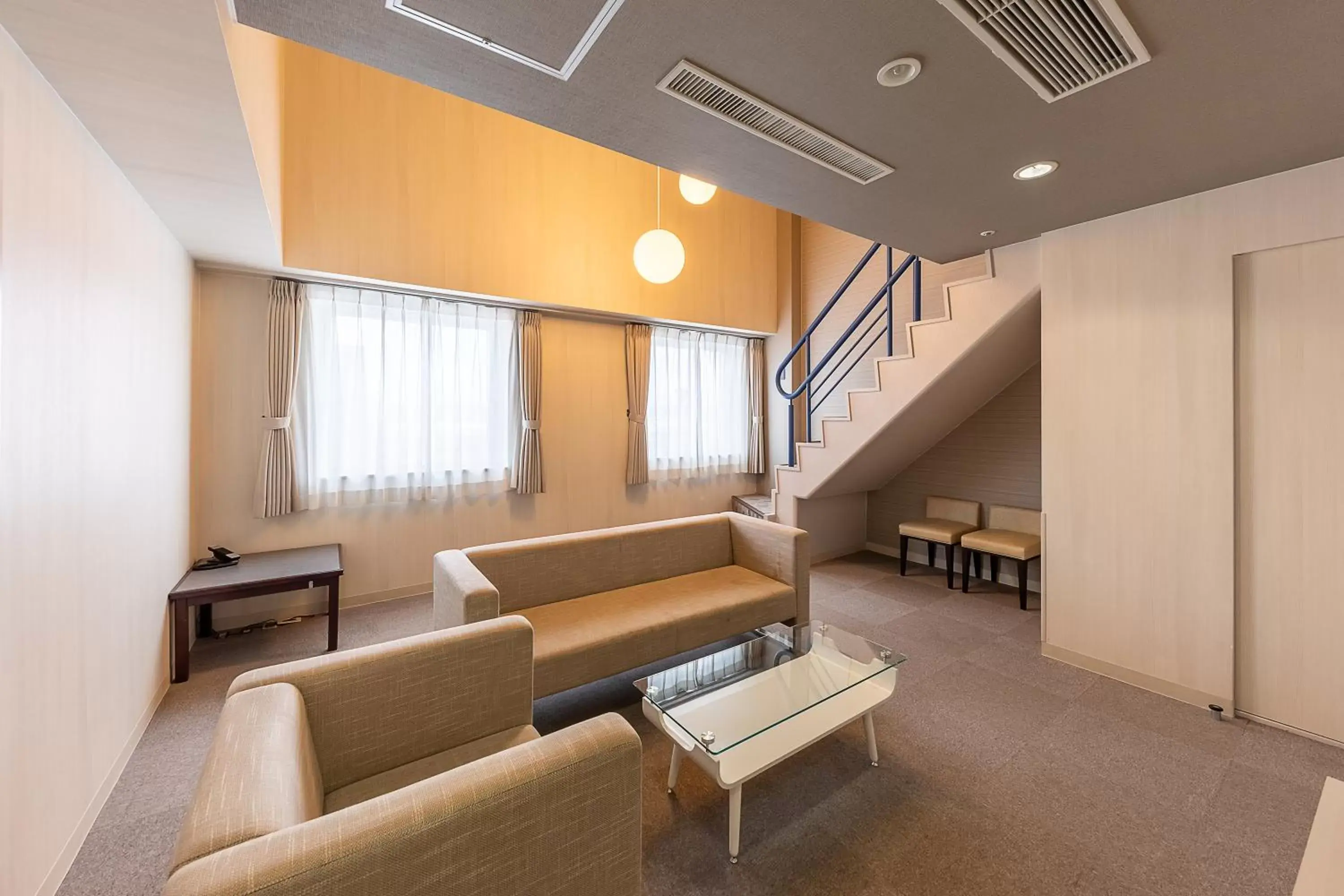 Photo of the whole room, Seating Area in Court Hotel Asahikawa