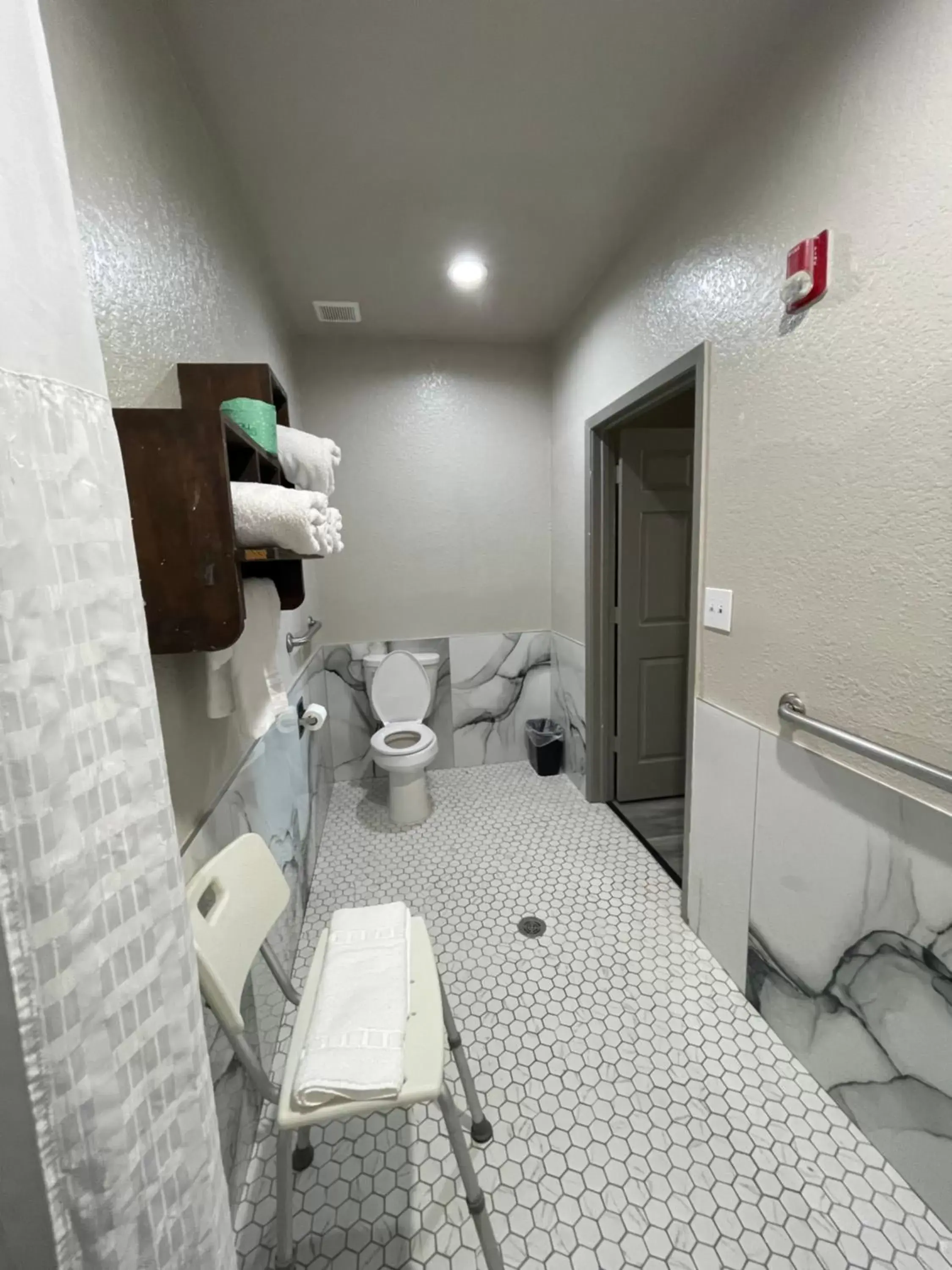 Bathroom in Days Inn by Wyndham Dickinson TX