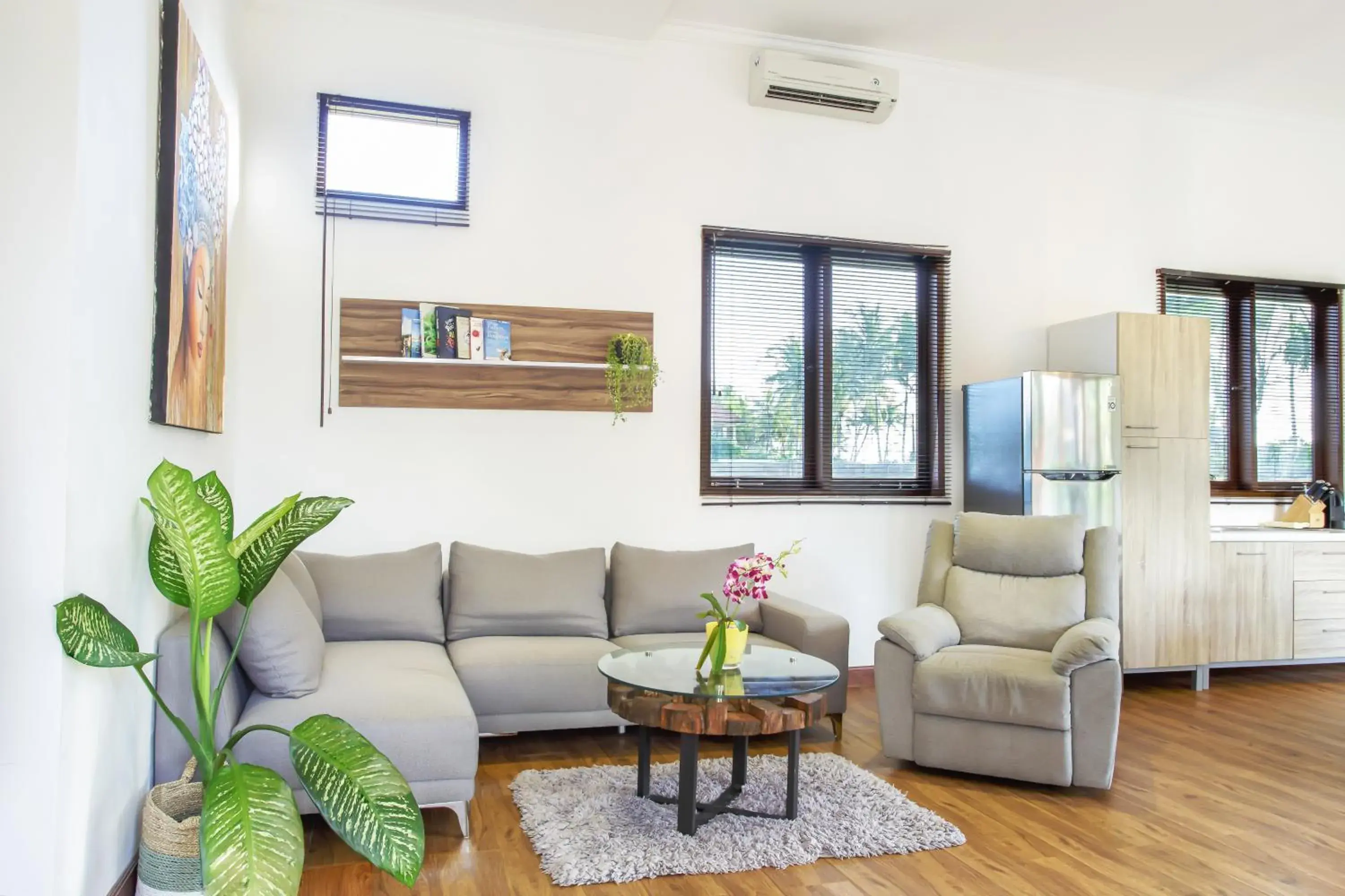 Living room, Seating Area in The Samara Villas & Restaurant