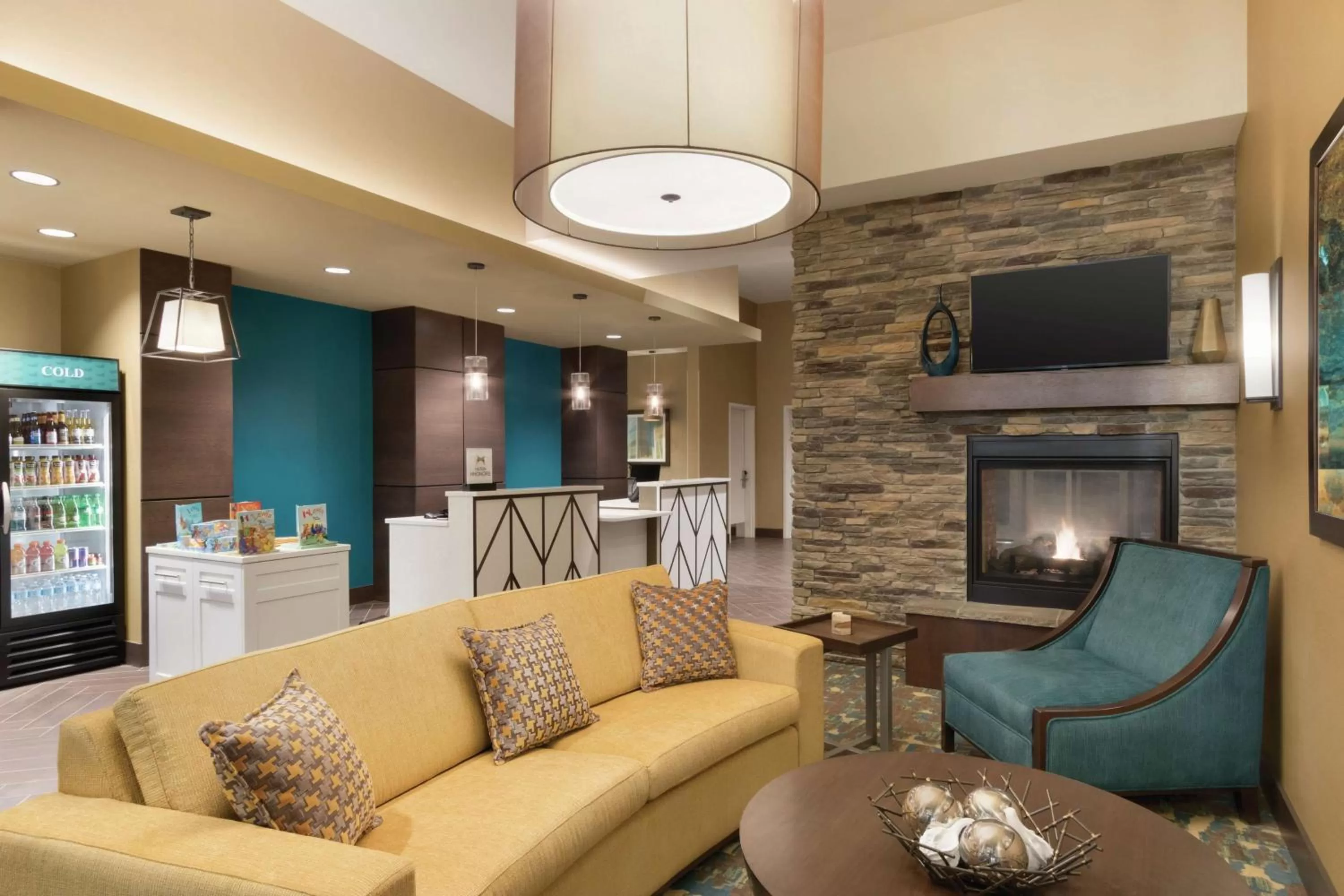 Lobby or reception in Homewood Suites by Hilton Calgary Downtown