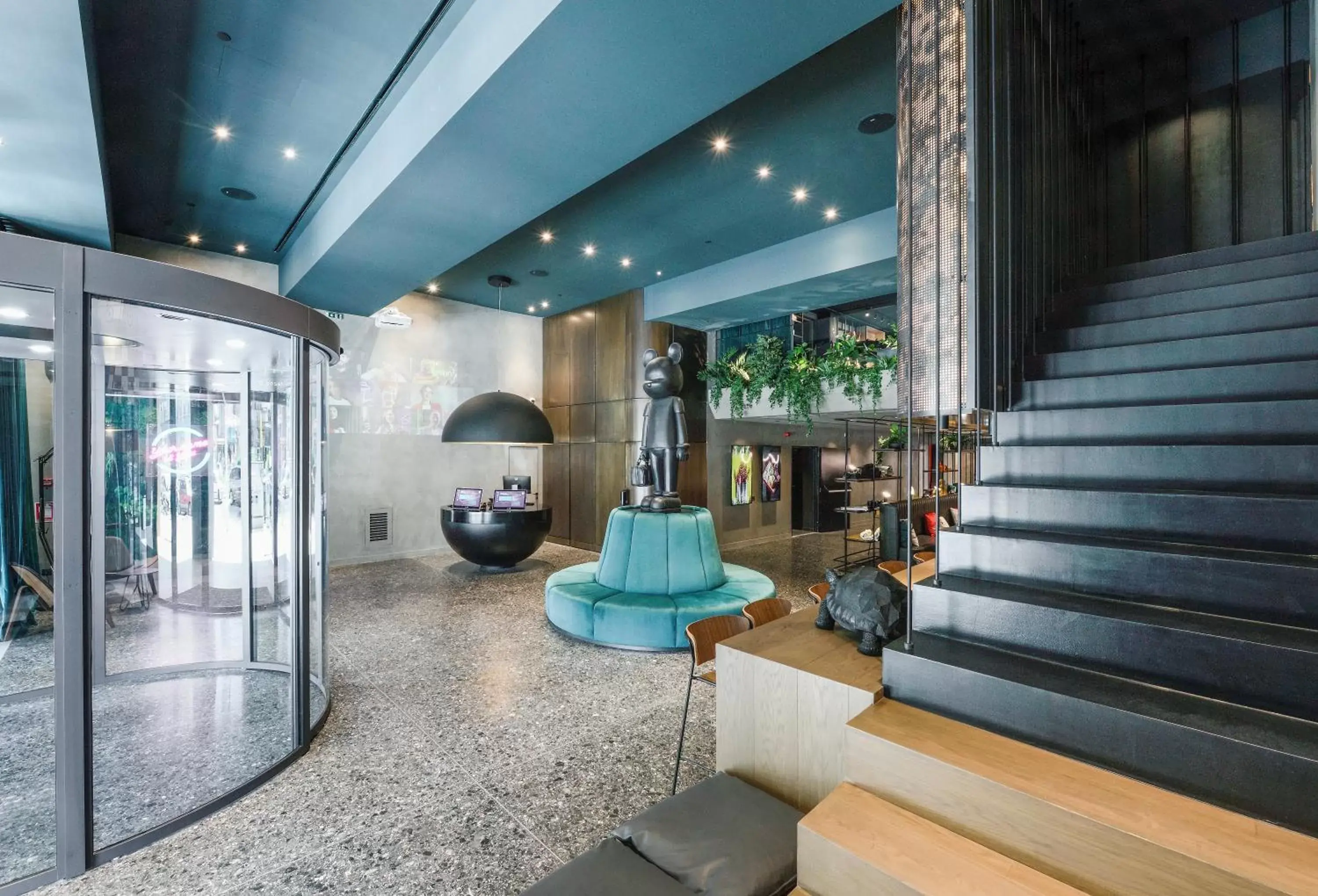 Property building in ONOMA Hotel Property building in ONOMA Hotel