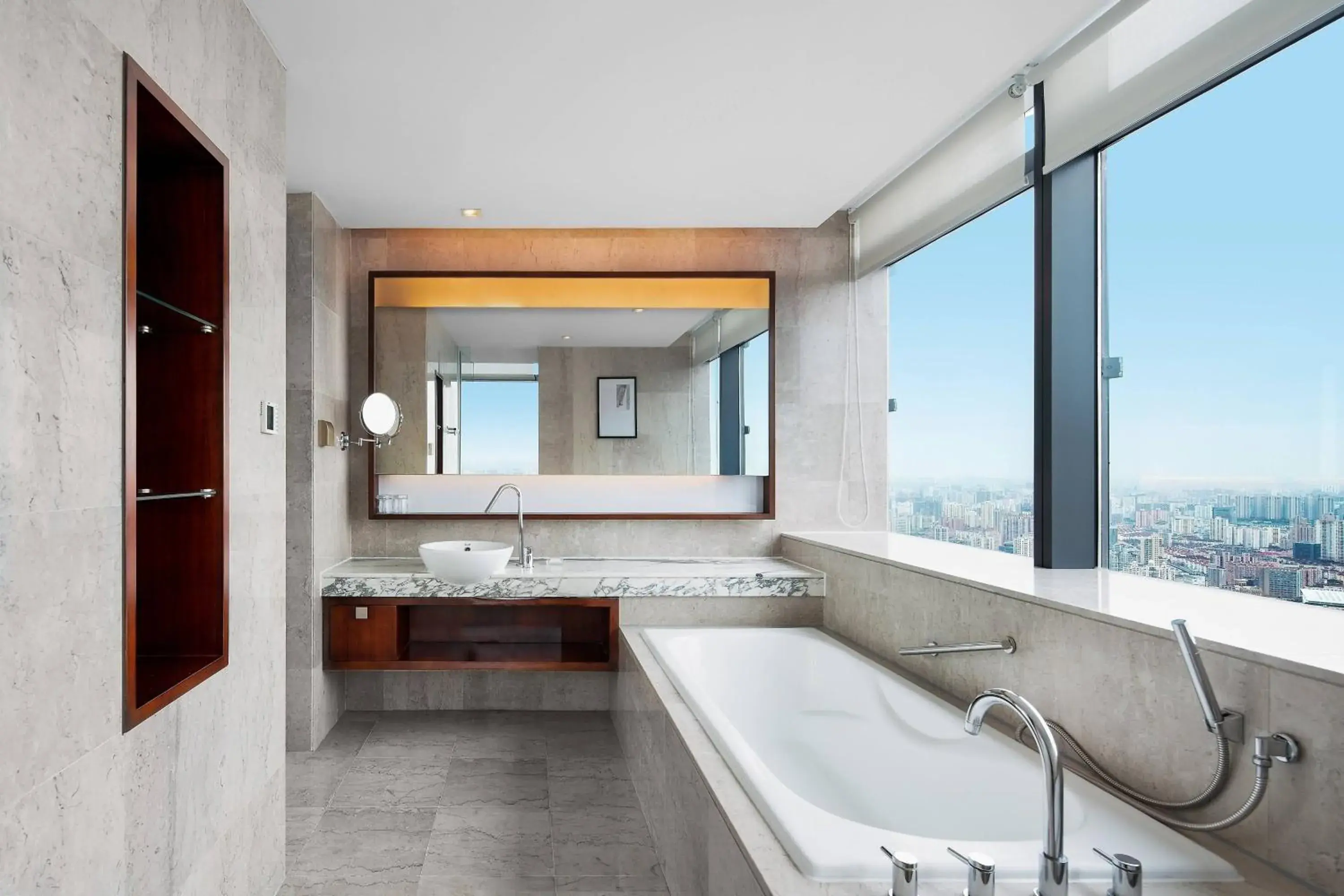 Bathroom in Renaissance Shanghai Zhongshan Park Hotel