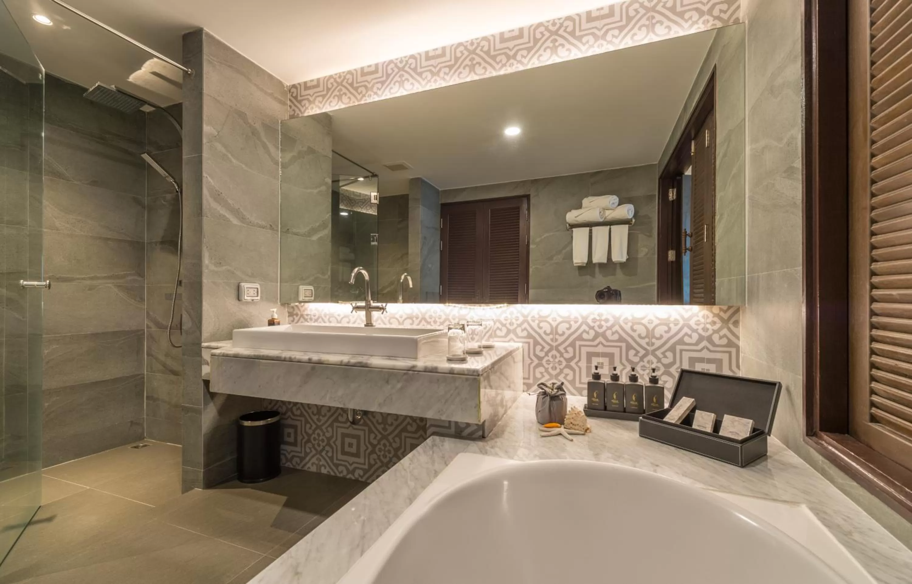 Shower in Aonang Princeville Villa Resort & Spa - GHA WellHotel-Halal Certified, Krabi, Thailand